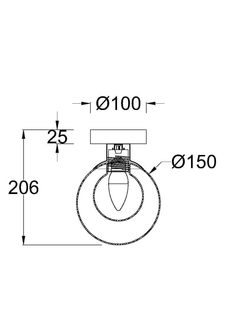 Настенный светильник Maytoni BASIC FORM MOD521WL-01G1, цвет белый;прозрачный - фото 5