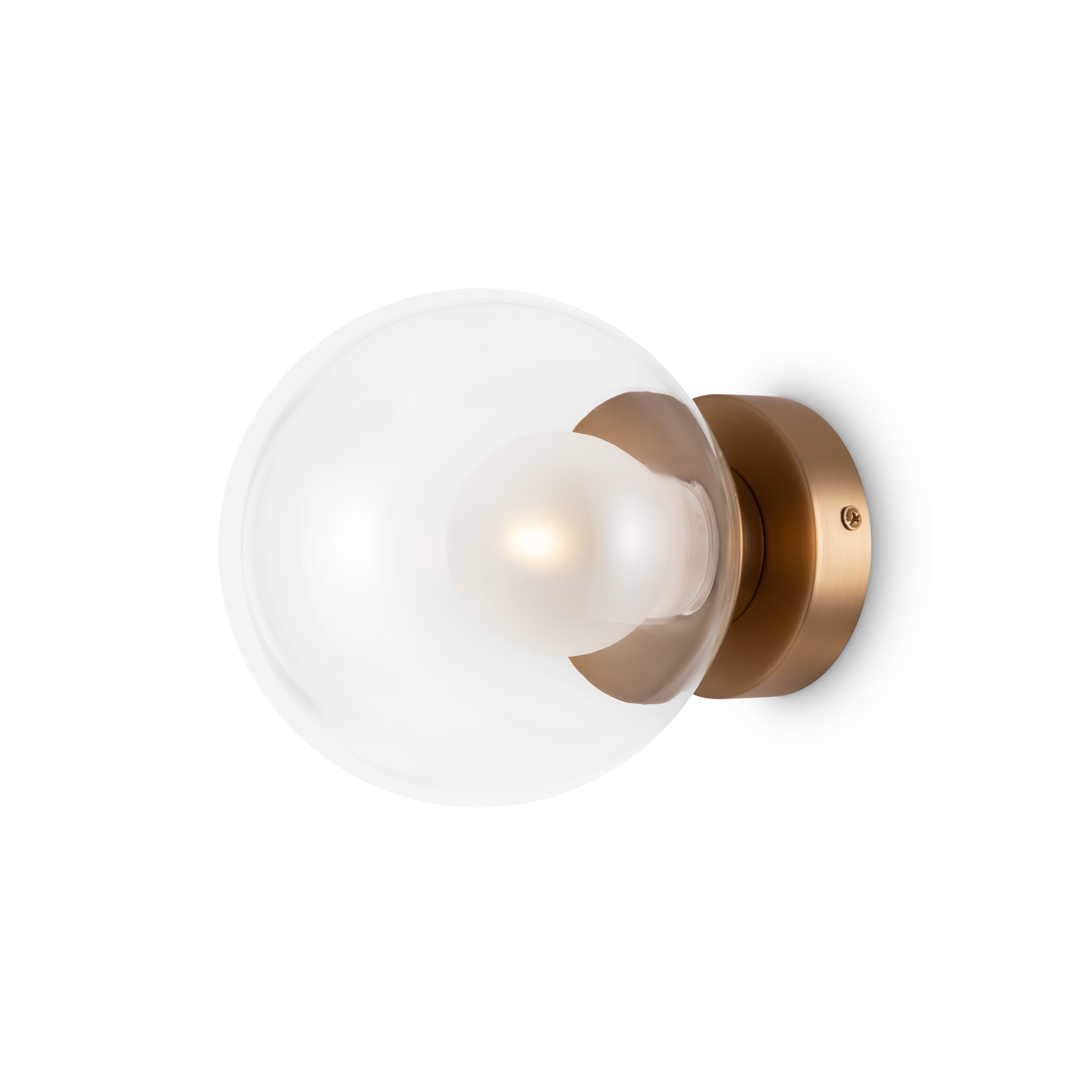 Настенный светильник Maytoni BASIC FORM MOD521WL-01G1, цвет белый;прозрачный - фото 1