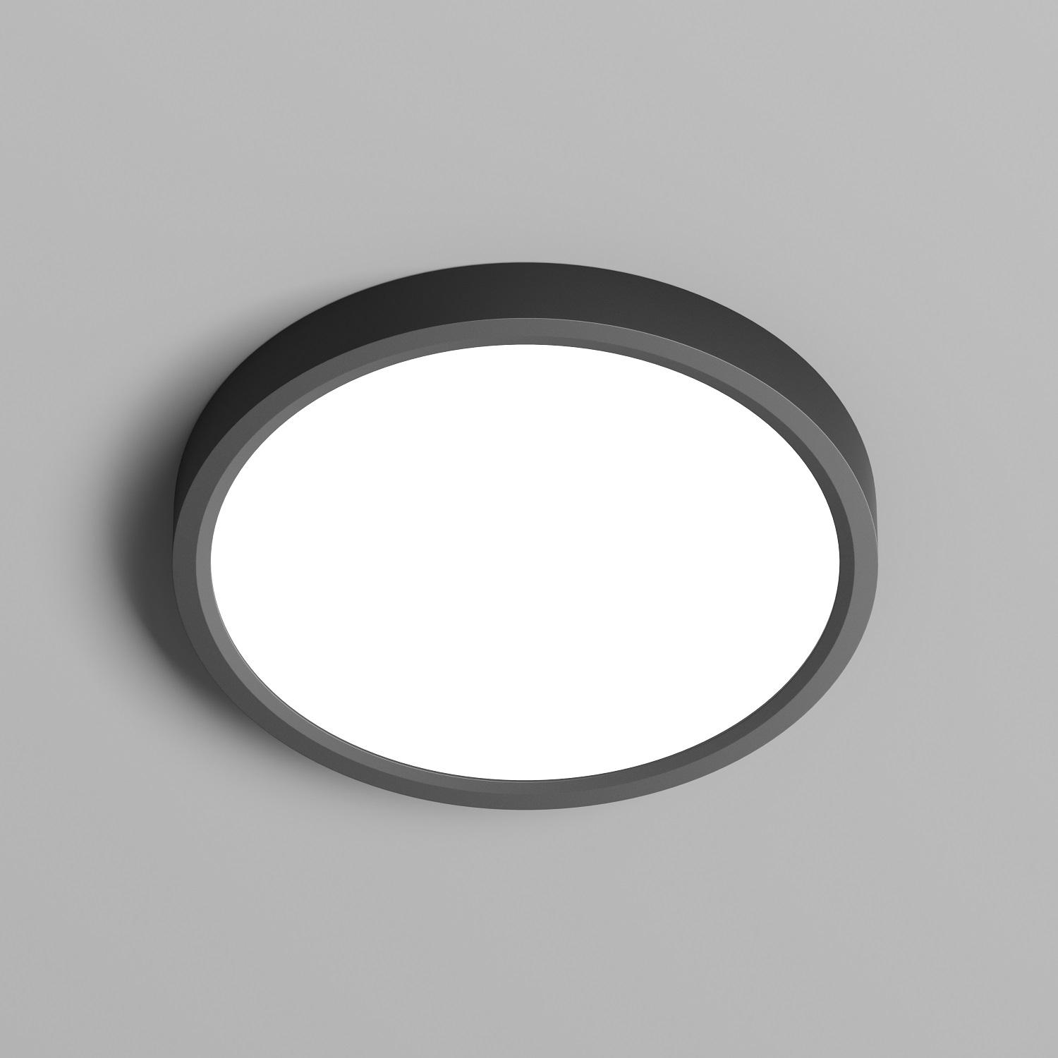 Потолочный светильник Denkirs THIN DK6520-BK, цвет чёрный - фото 1
