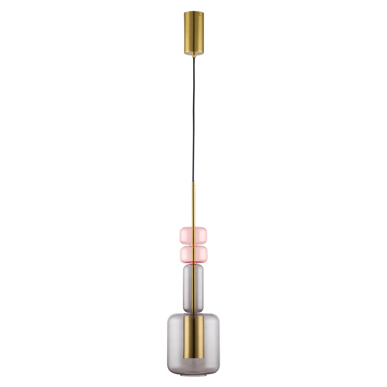 Подвесной светильник Lumion VERONA 6504/1, цвет розовый;серый;матовый 6504/1 - фото 1