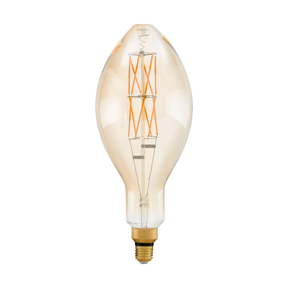 Светодиодная филаментная лампа Eglo E140 8W 806lm 2100K E27 11685, цвет янтарный - фото 1