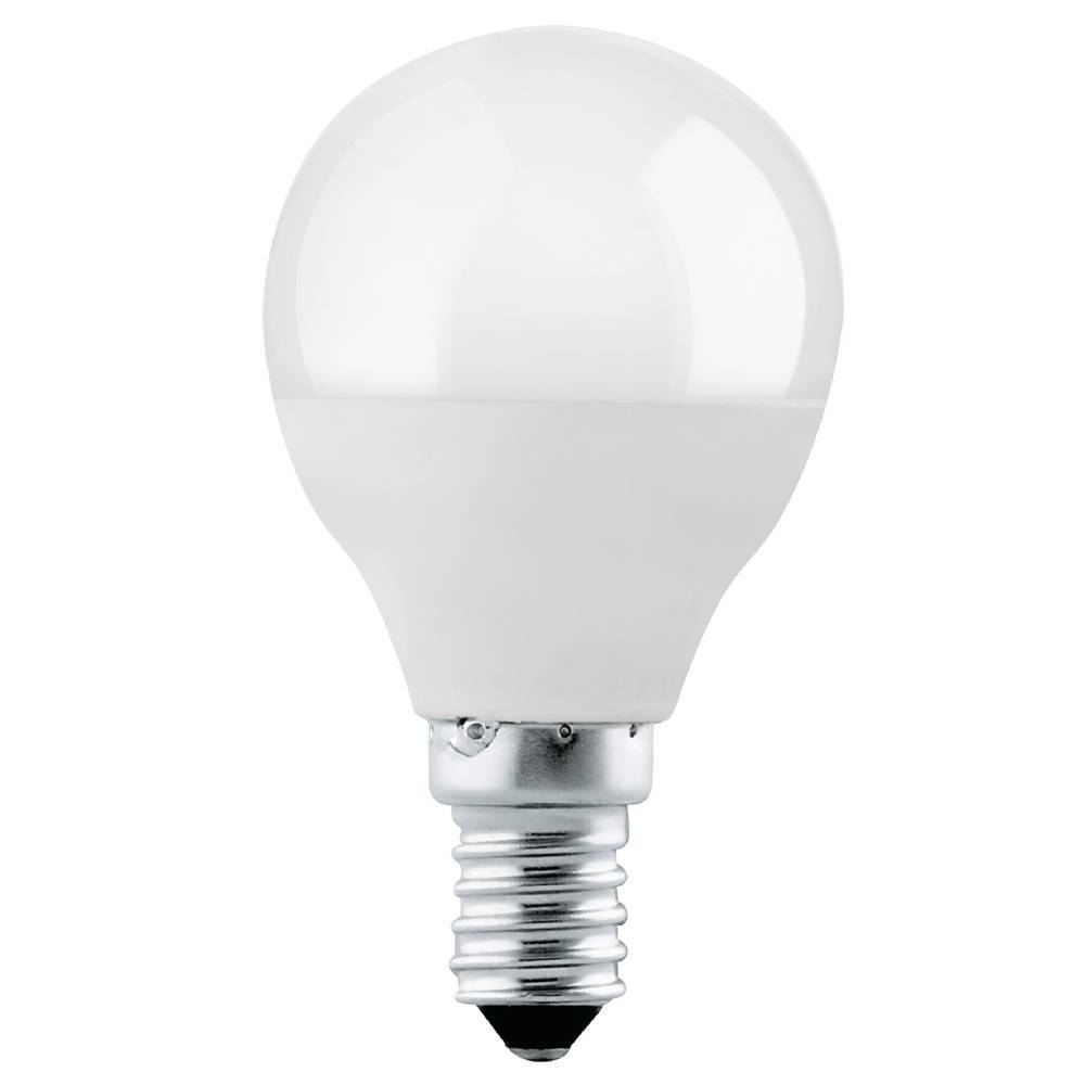 Светодиодная лампа Eglo P45 5W 470lm 2700K E14 11924, цвет белый;матовый - фото 1