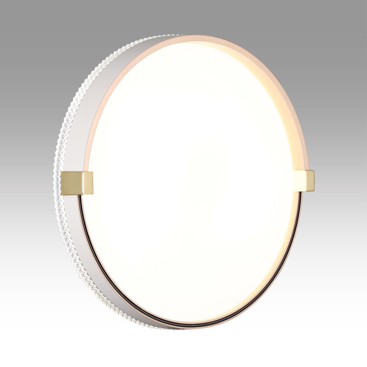 Настенно-потолочный светильник Sonex OLIDI WHITE 7646/CL, цвет белый;матовый;золотистый 7646/CL - фото 2