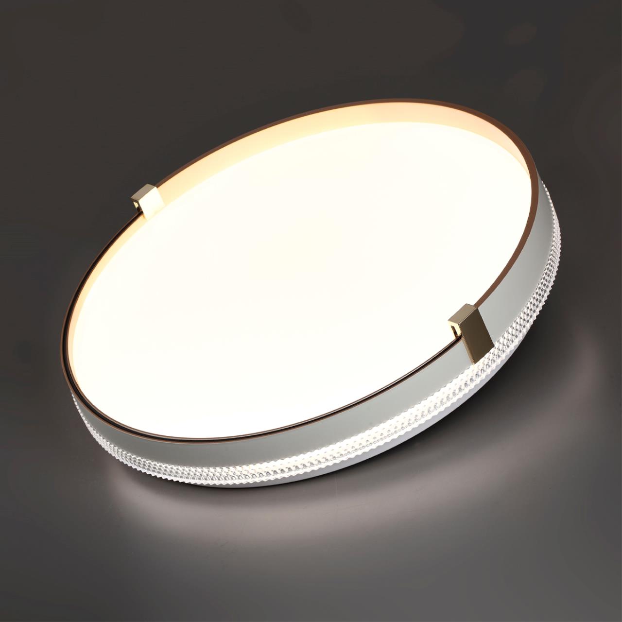 Настенно-потолочный светильник Sonex OLIDI WHITE 7646/CL, цвет белый;матовый;золотистый 7646/CL - фото 3