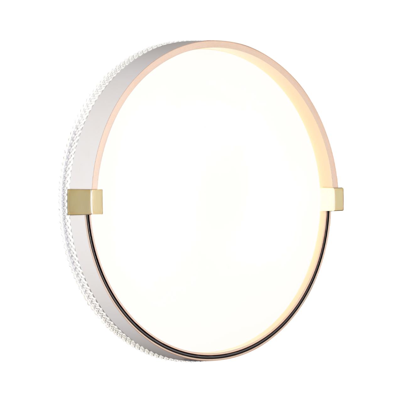 Настенно-потолочный светильник Sonex OLIDI WHITE 7646/CL, цвет белый;матовый;золотистый 7646/CL - фото 5