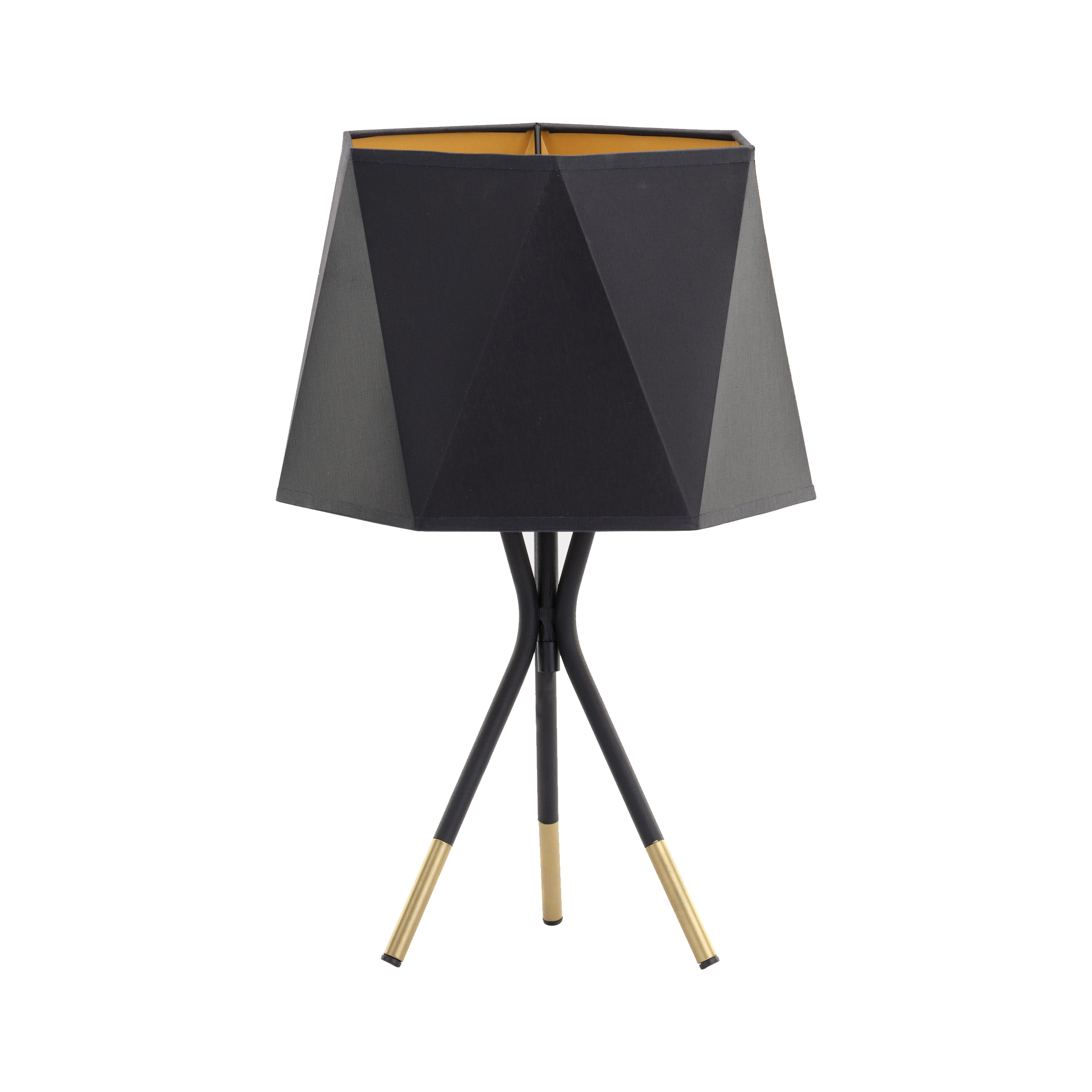 Декоративная настольная лампа Toplight AILEEN TL1623T-01BG, цвет золотистый;чёрный - фото 1