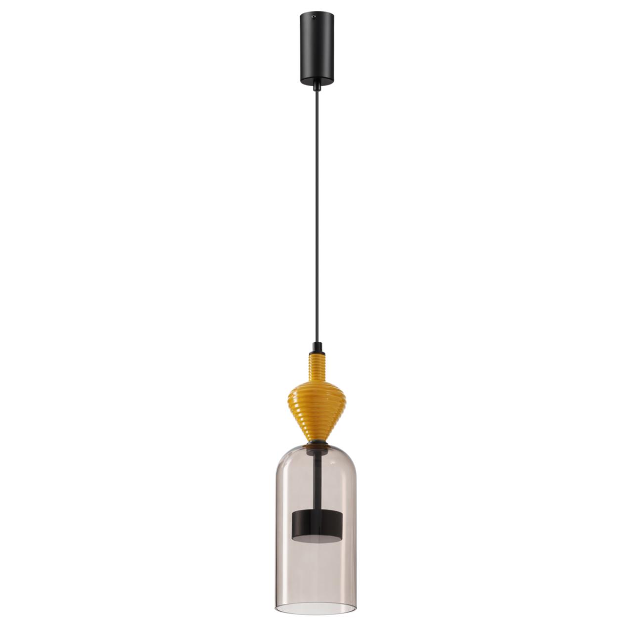Подвесной светильник Odeon Light PALLETA 5046/12LB, цвет коричневый;разноцветный 5046/12LB - фото 1