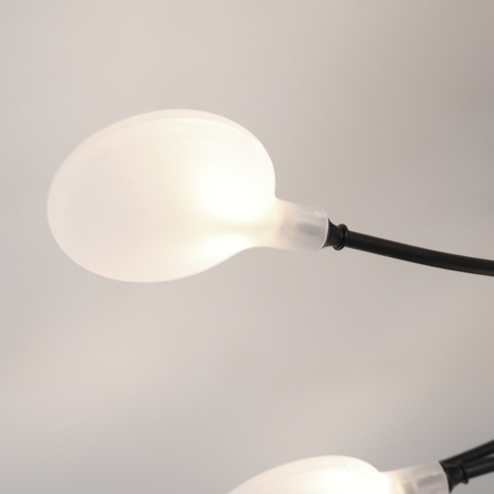 Потолочная люстра Arte lamp GUIMET A7423PL-20BK, цвет чёрный - фото 2