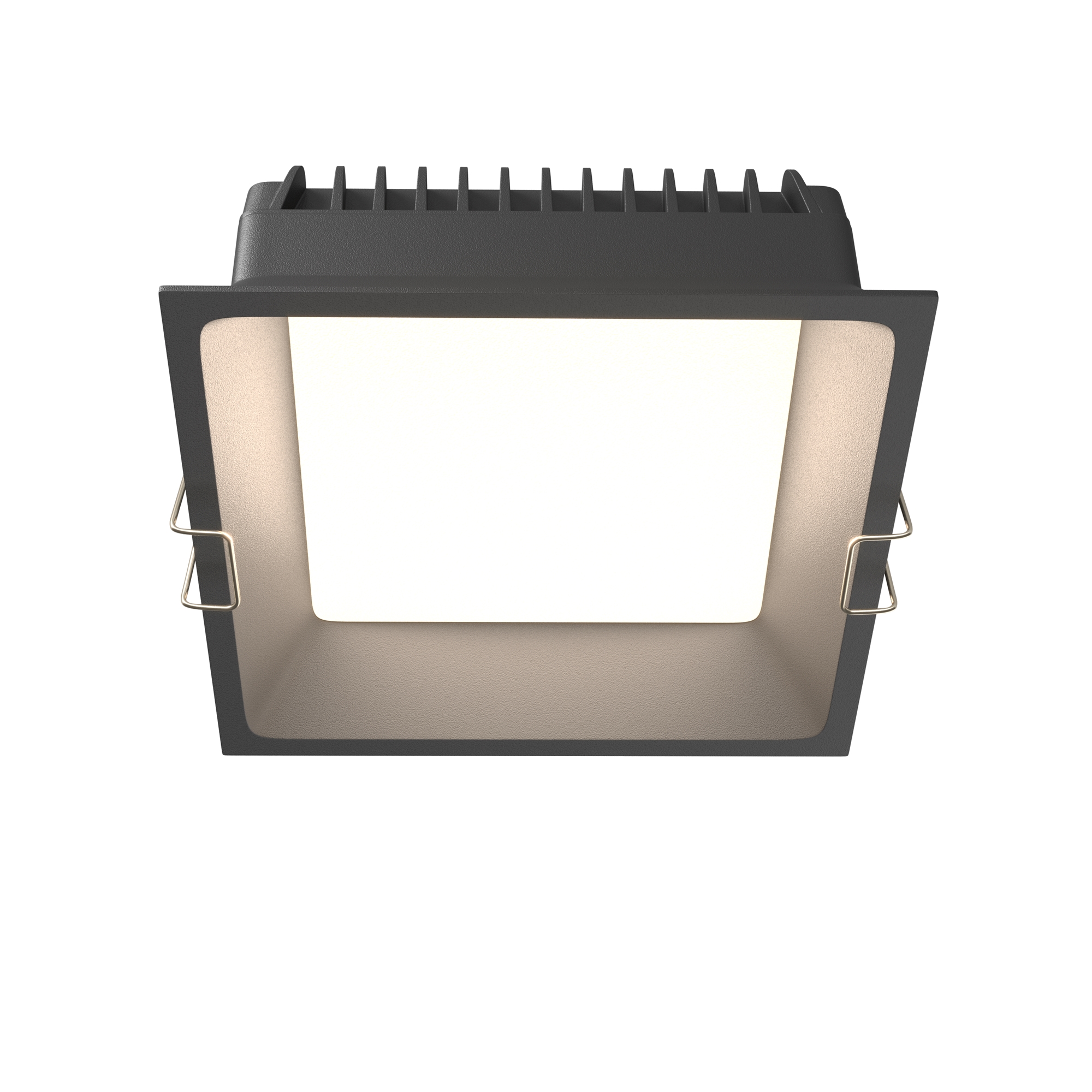 Встраиваемый светильник Maytoni OKNO DL056-18W3-4-6K-B, цвет чёрный - фото 1