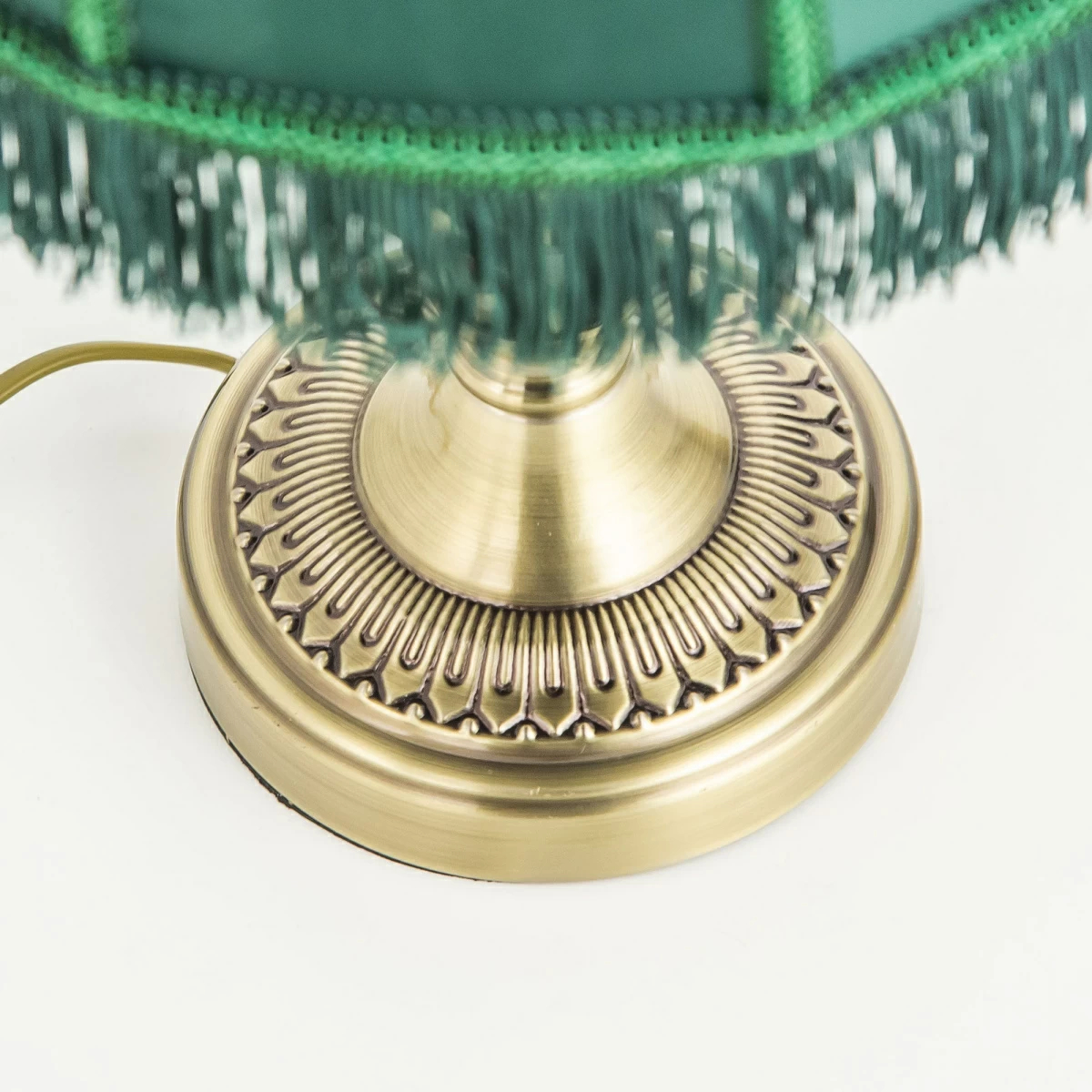 Декоративная настольная лампа Citilux БАЗЕЛЬ CL407802, цвет зелёный;матовый - фото 9