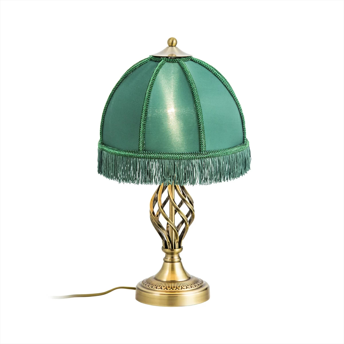 Декоративная настольная лампа Citilux БАЗЕЛЬ CL407802, цвет зелёный;матовый - фото 1