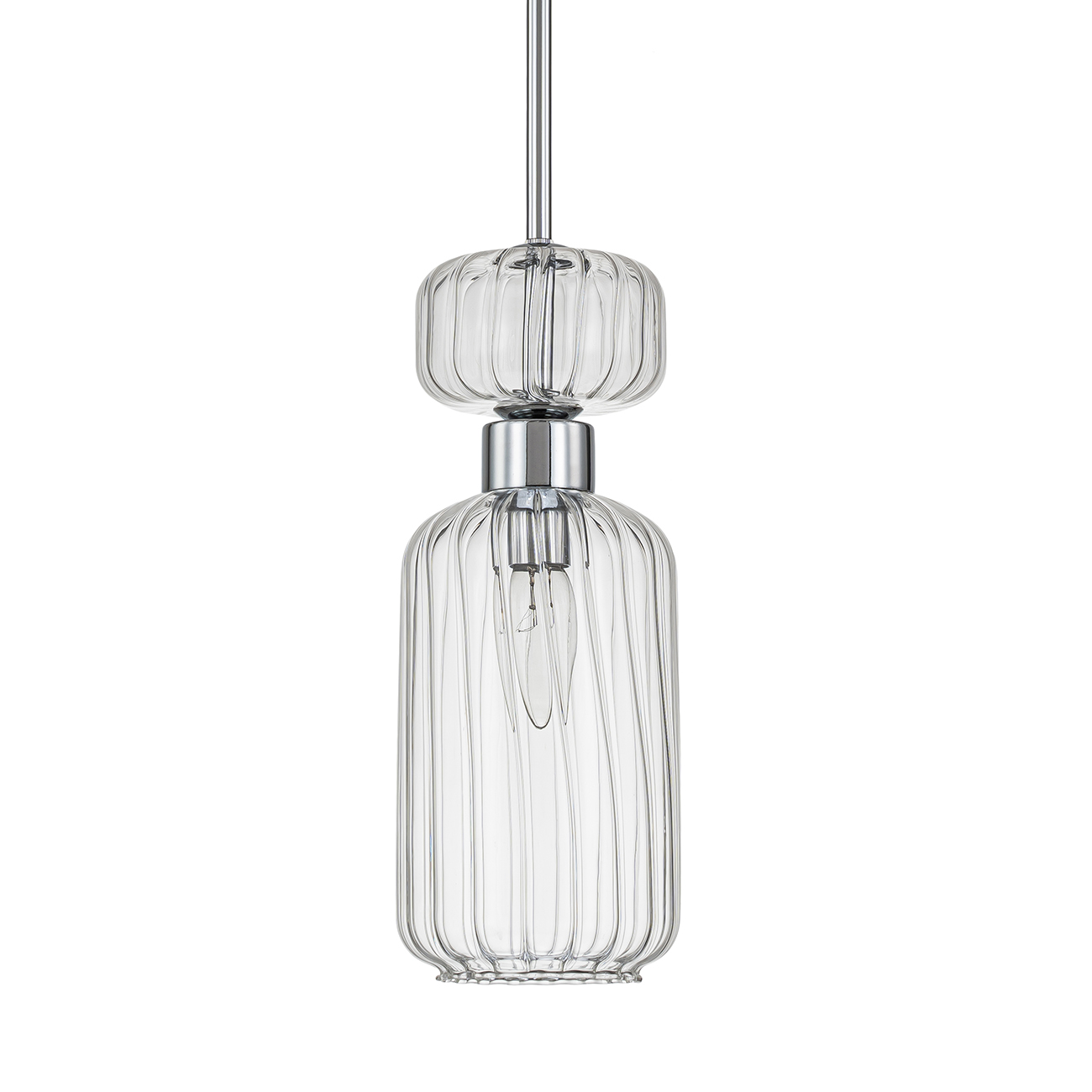 Подвесной светильник Escada GLOSS 1141/1S Chrome/Clear - фото 4