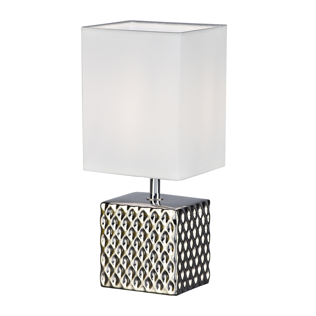 Декоративная настольная лампа Escada EDGE 10150/L Silver 10150/L Silver - фото 1