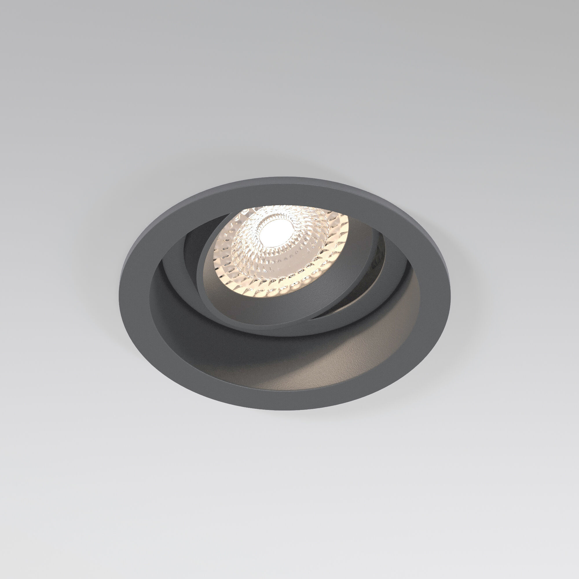 Точечный встраиваемый светильник Elektrostandard TUNE 25014/01 4690389203442, цвет серый a065465 - фото 1
