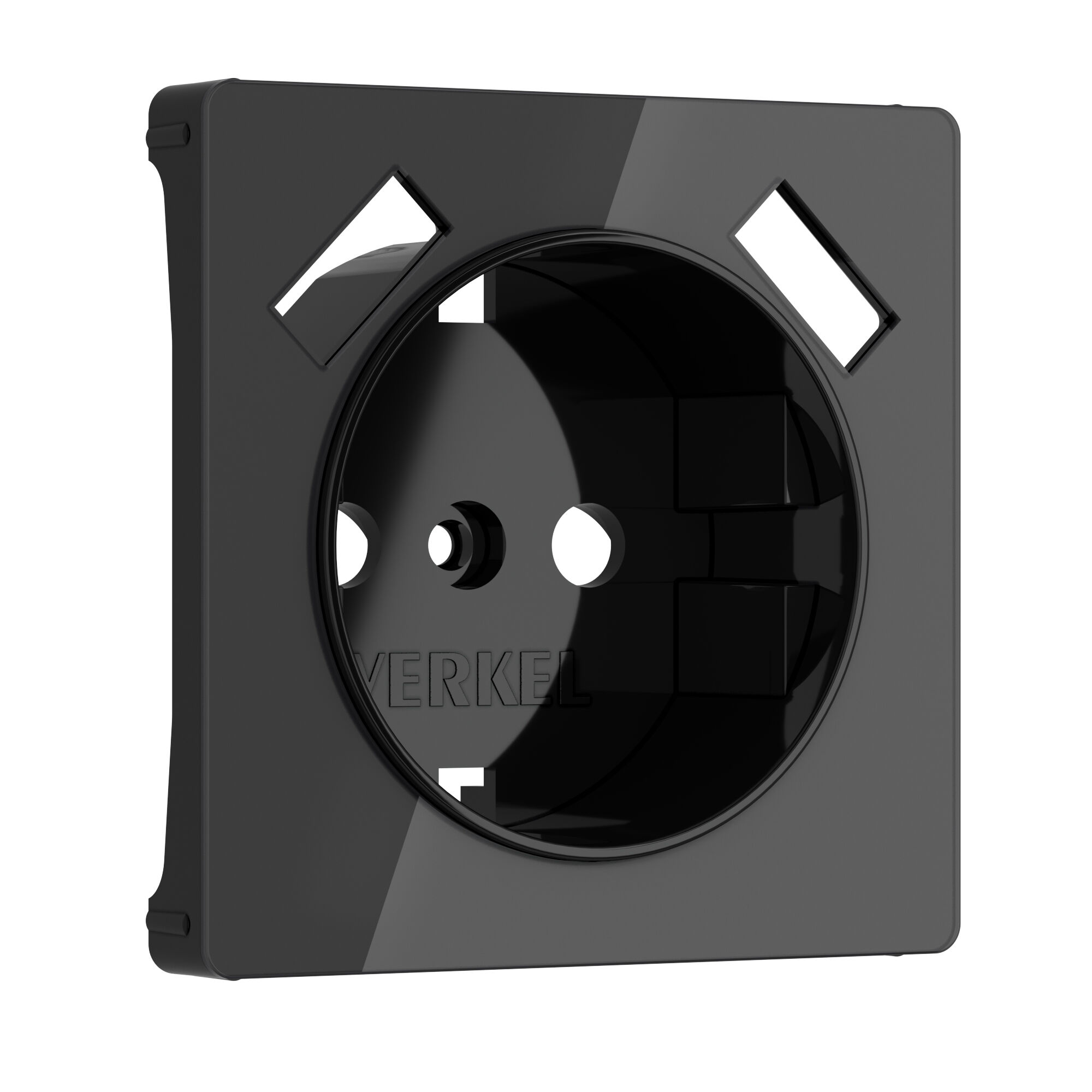Лицевая панель для розетки USB Werkel W1179548 4690389197789, цвет чёрный