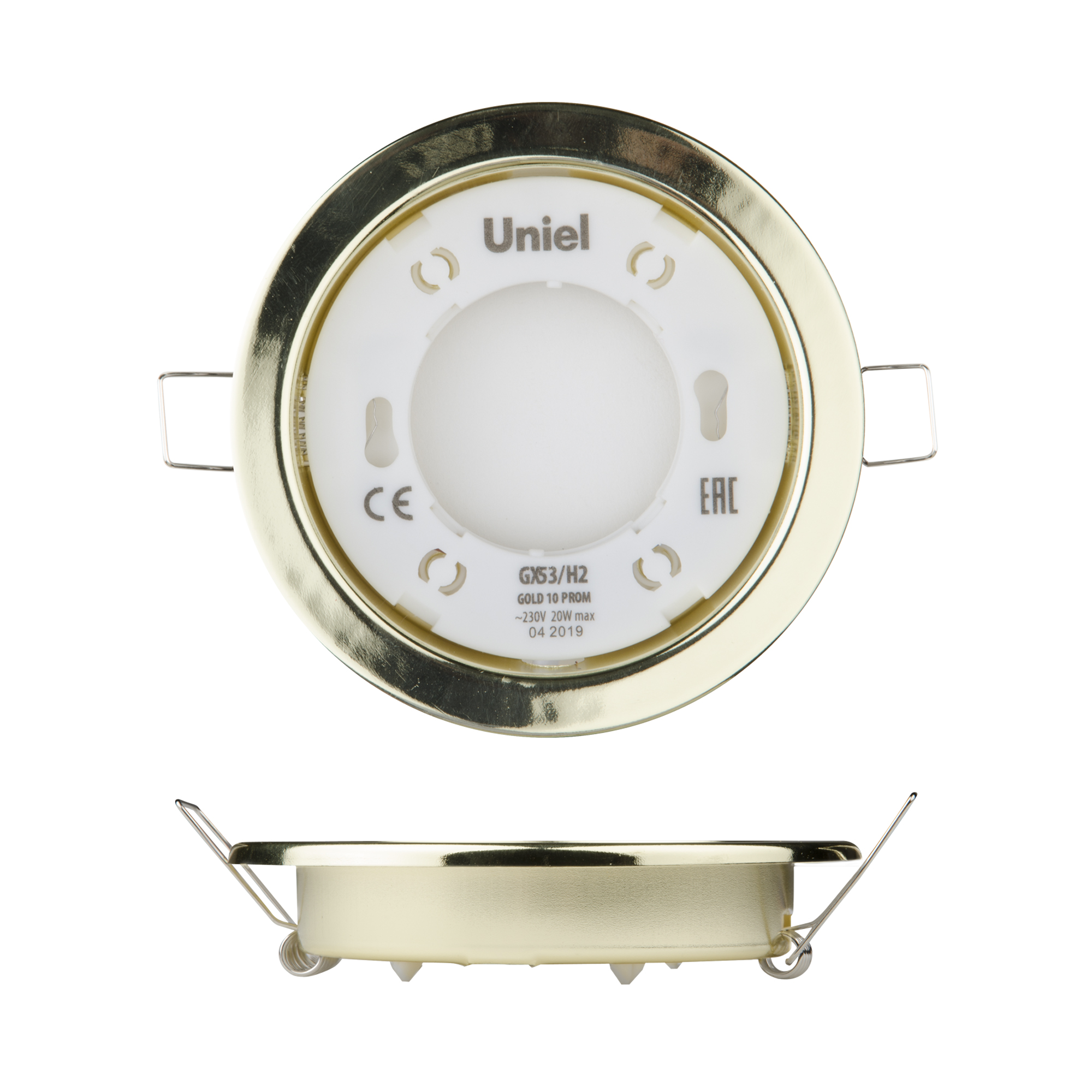 Комплект точечных встраиваемых светильников (10шт) Uniel UL-00005053