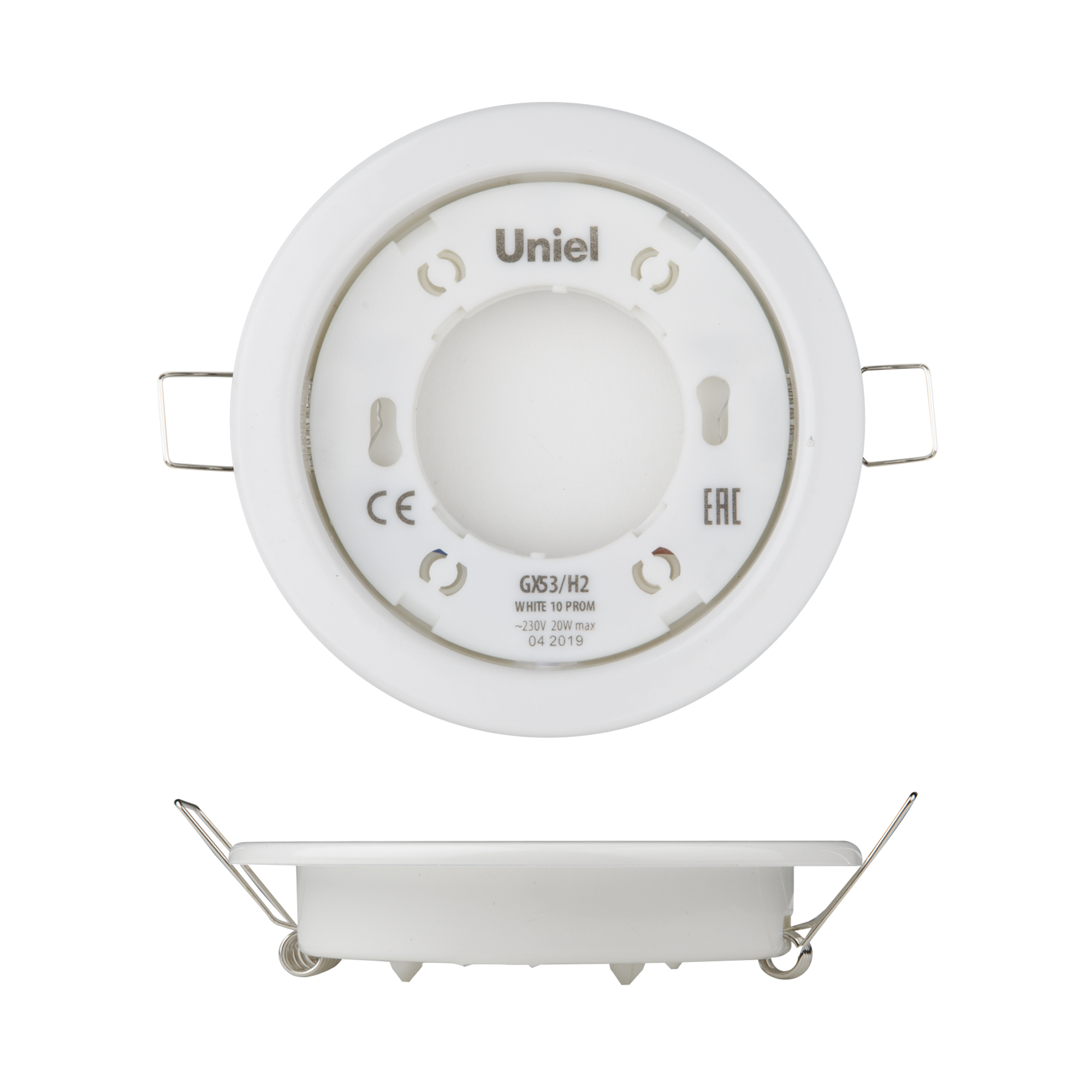 Комплект точечных встраиваемых светильников (10шт) Uniel UL-00005051