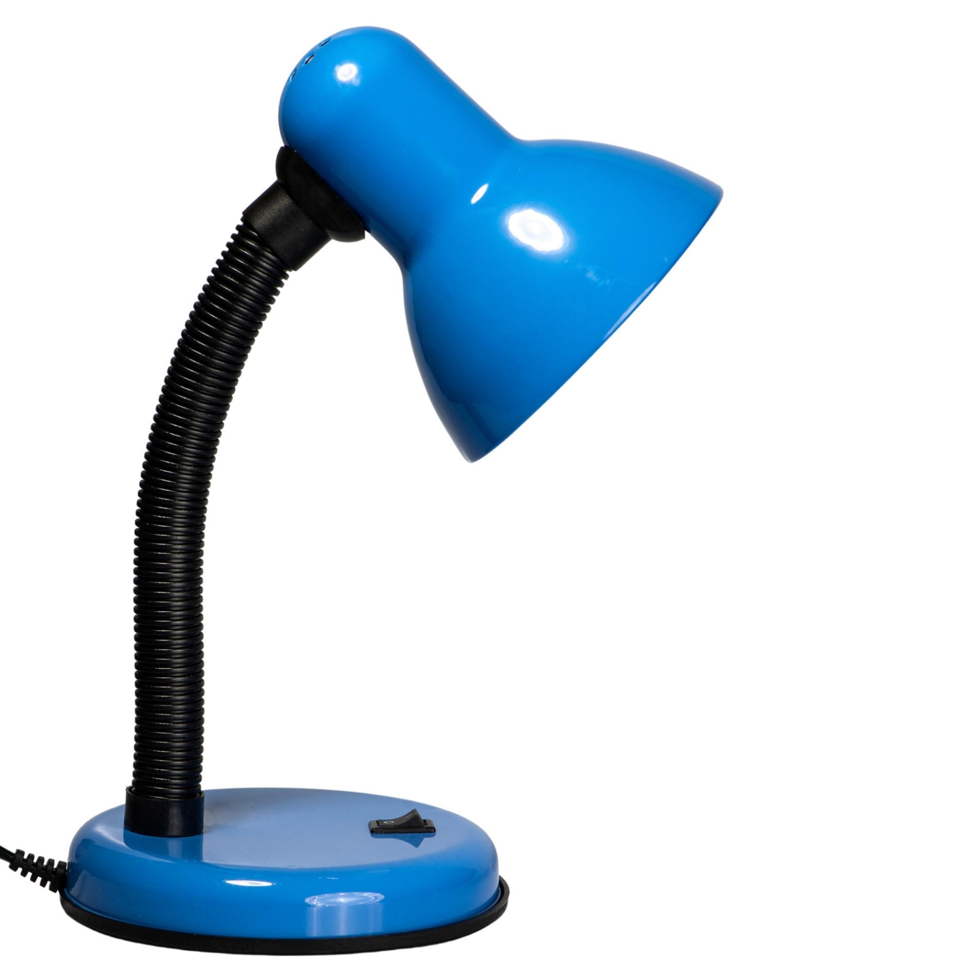 Детская настольная лампа Uniel 09412, цвет синий