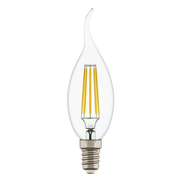 Светодиодная лампа Lightstar LED Свеча 6W 430lm 3000K E14 933602, цвет теплый - фото 1
