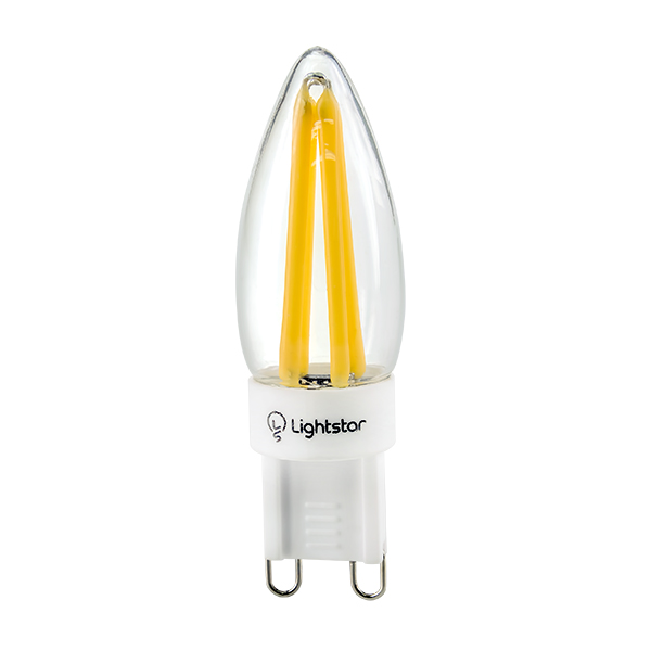 Светодиодная лампа Lightstar LED Свеча 5W 280lm 3000K G9 940472, цвет теплый - фото 1