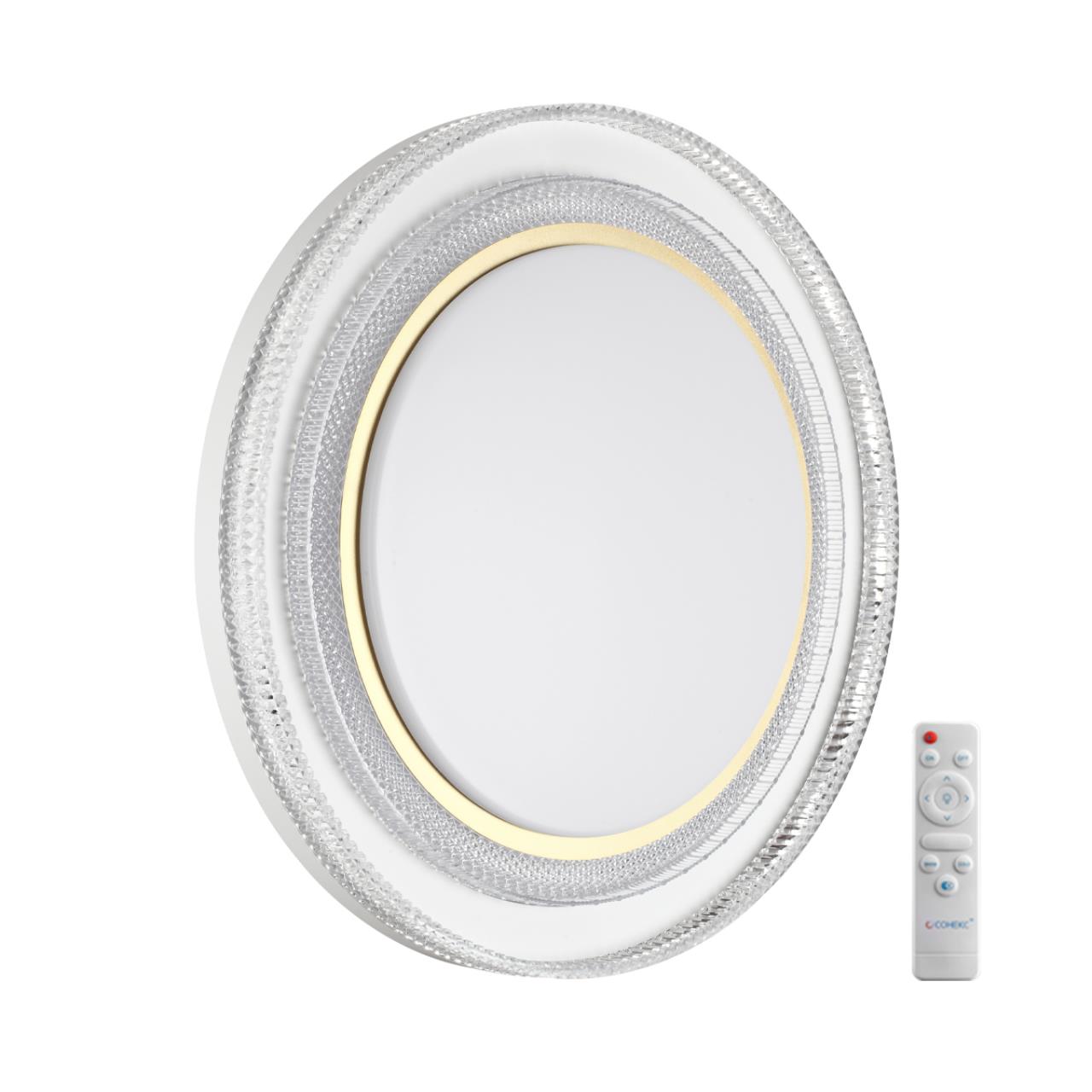 Настенно-потолочный светильник Sonex SUZY GOLD 7641/EL, цвет белый;прозрачный;золотистый
