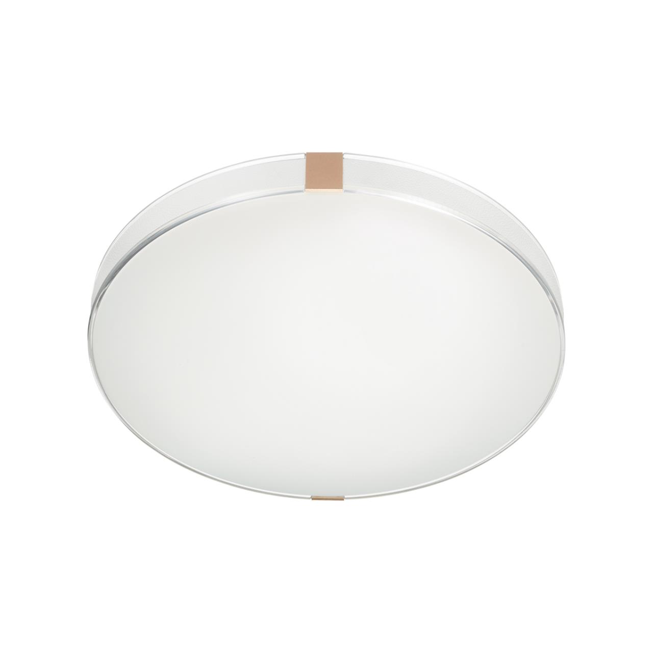 Настенно-потолочный светильник Sonex OTIGA WHITE 7676/DL, цвет белый;золотистый 7676/DL - фото 2