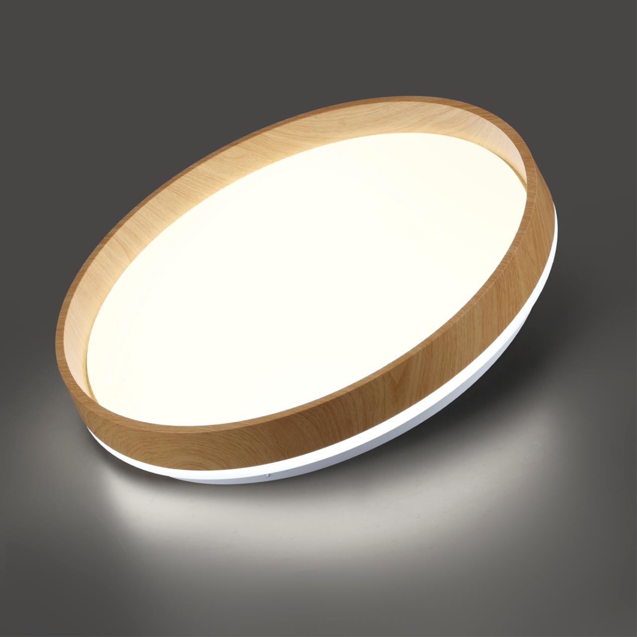 Настенно-потолочный светильник Sonex GARI WOOD 7684/DL, цвет белый;коричневый 7684/DL - фото 2