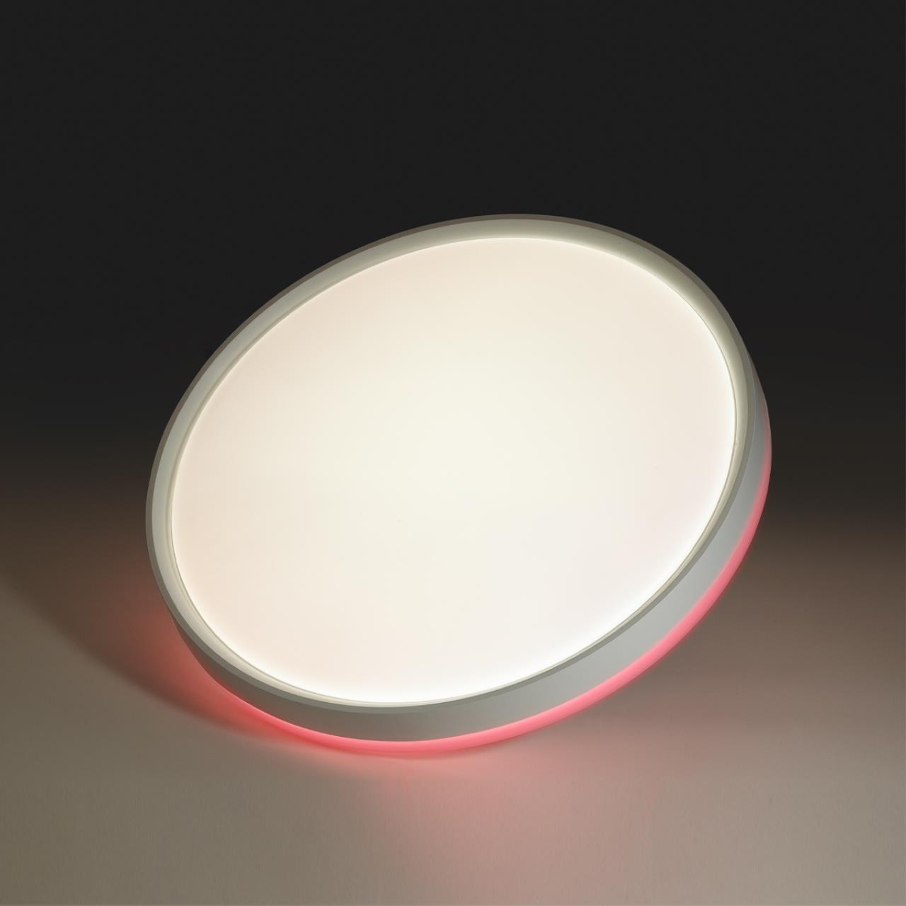 Потолочный светильник Sonex KEZO PINK 7708/DL, цвет белый;розовый 7708/DL - фото 2