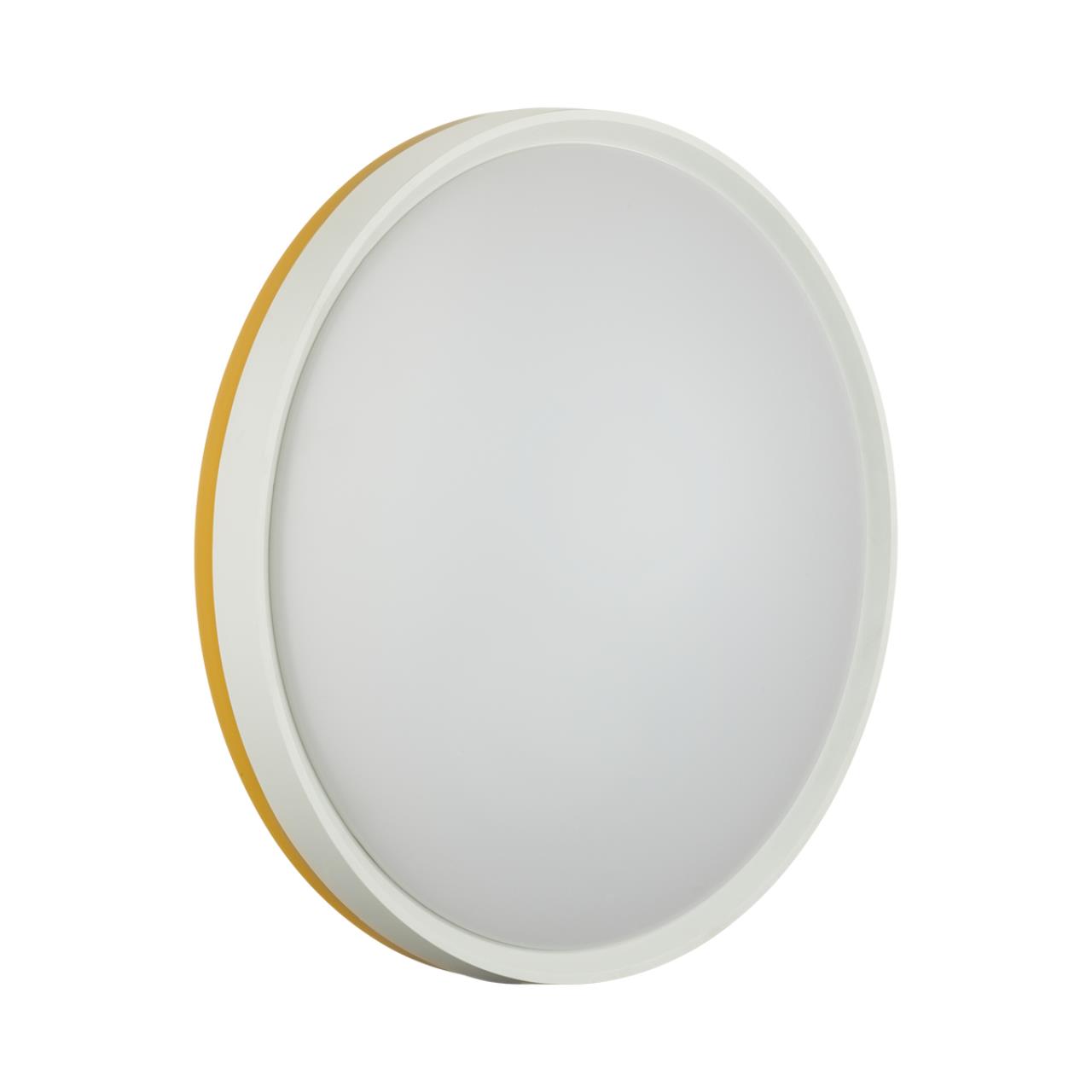 Потолочный светильник Sonex KEZO YELLOW 7709/DL, цвет белый;жёлтый 7709/DL - фото 1