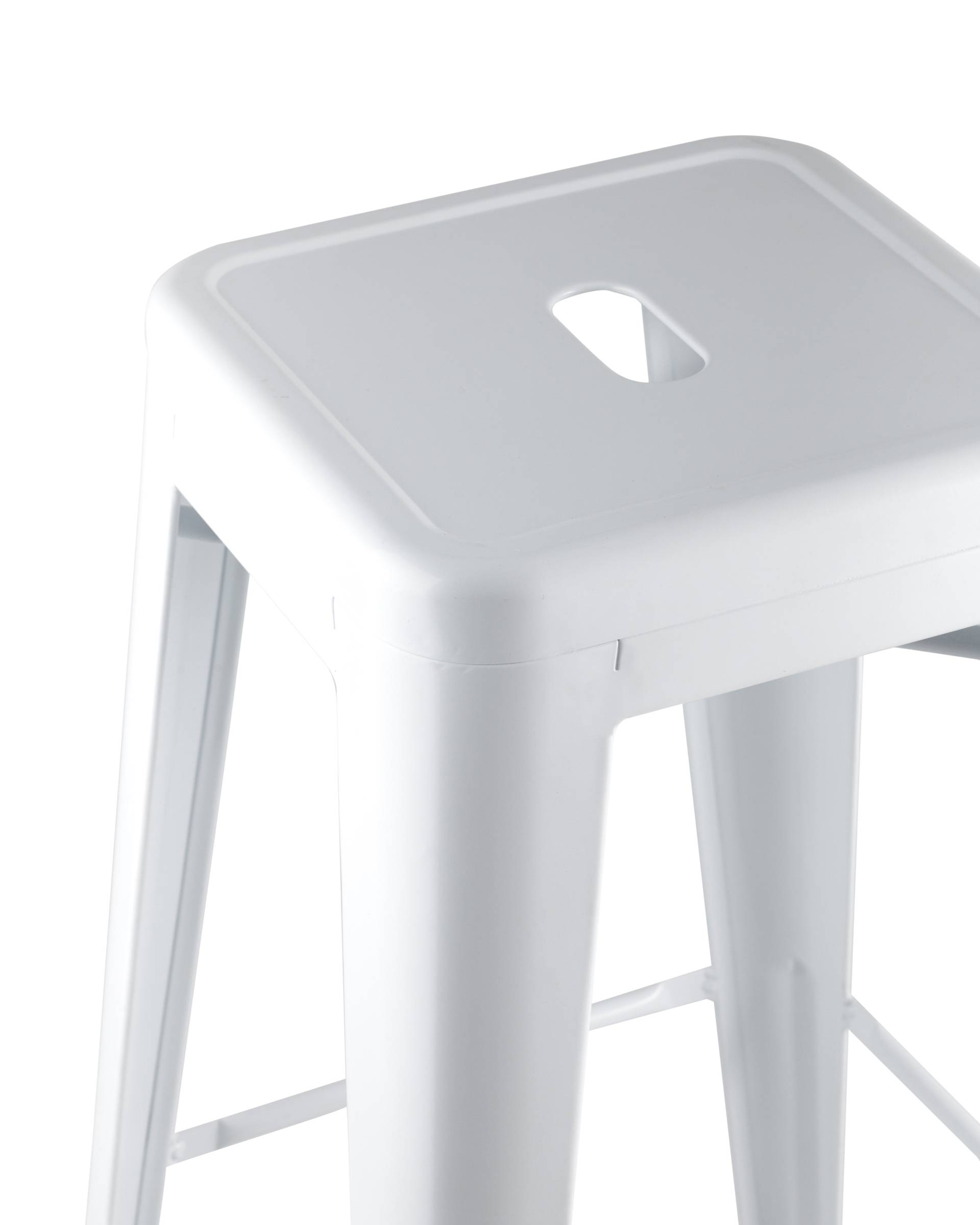 Барный стул Stool Group TOLIX УТ000000494, цвет белый - фото 4