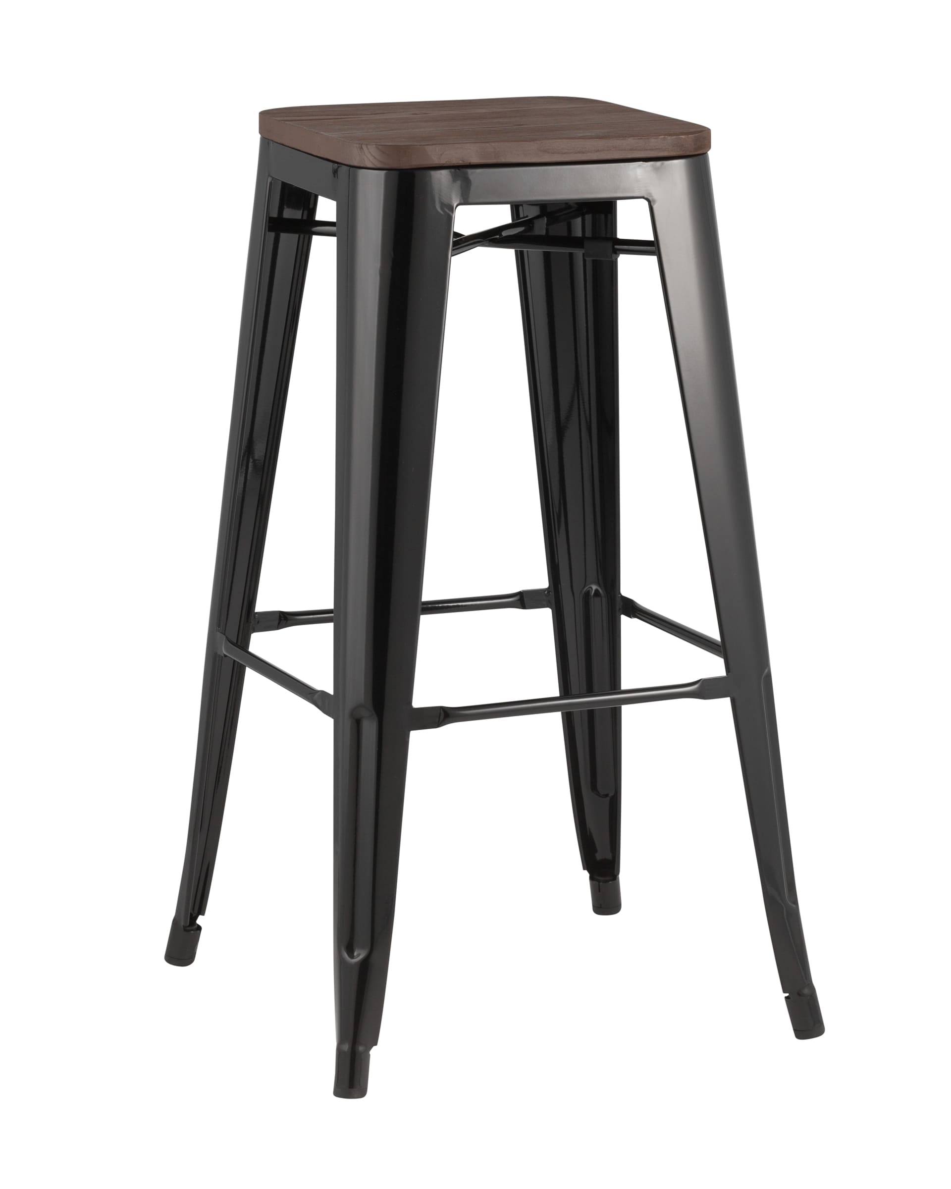 Барный стул Stool Group TOLIX УТ000001194, цвет чёрный - фото 1