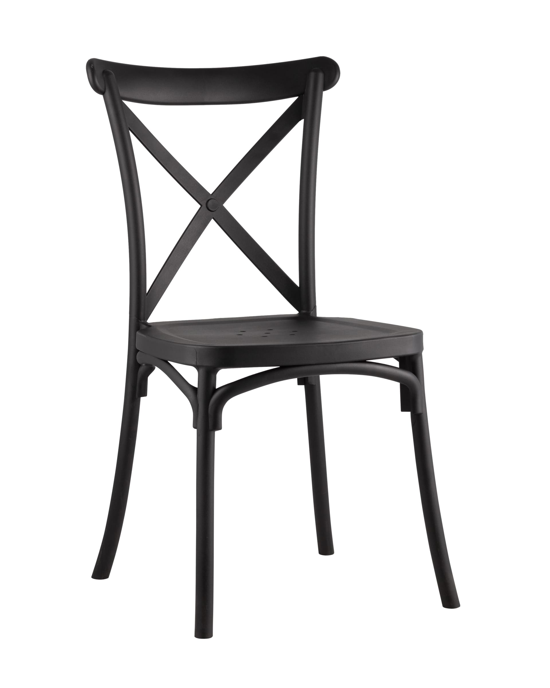 Садовый стул Stool Group КРОССБЭК УТ000001849, цвет чёрный - фото 1