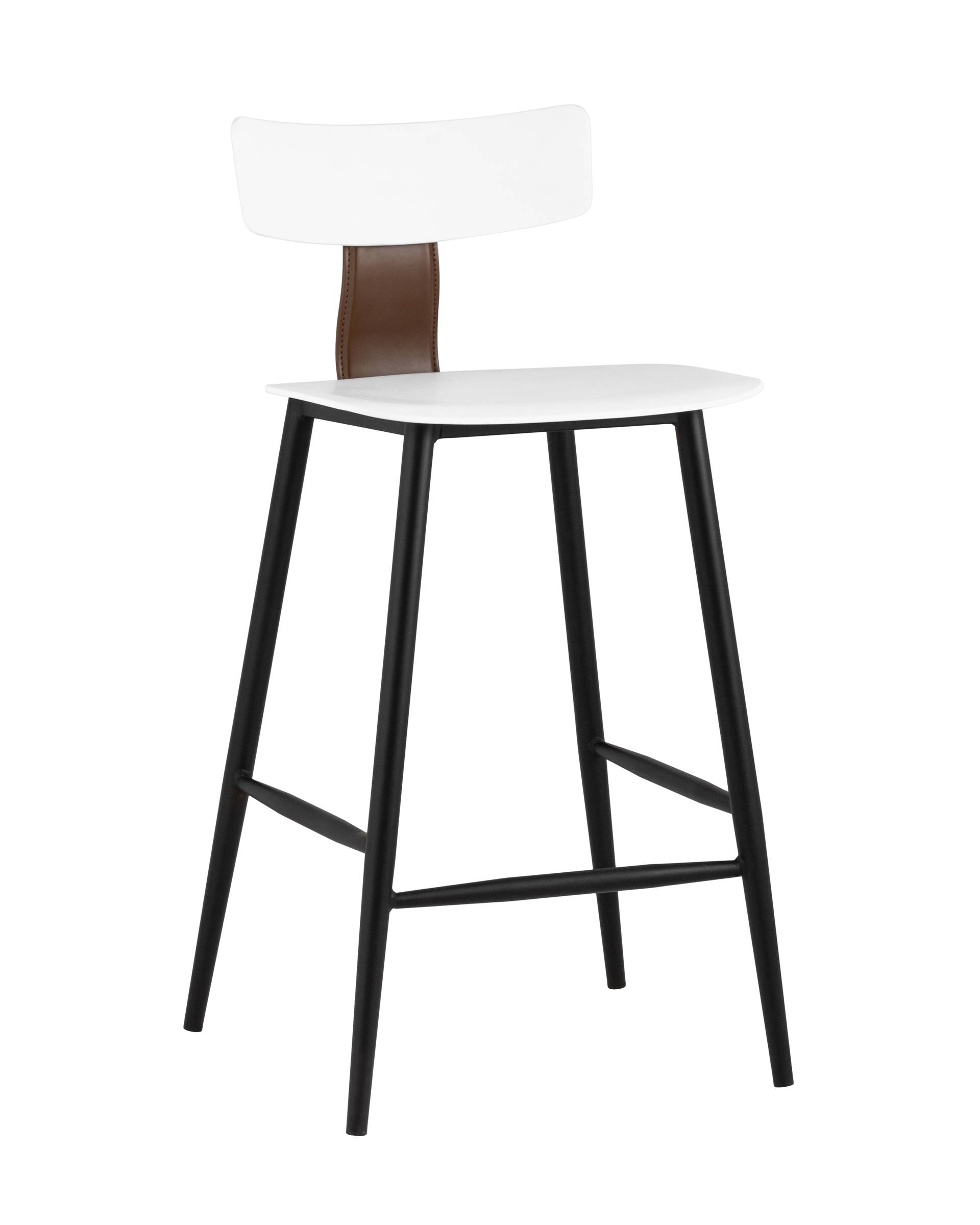 Полубарный стул Stool Group ANT УТ000025449, цвет белый;чёрный