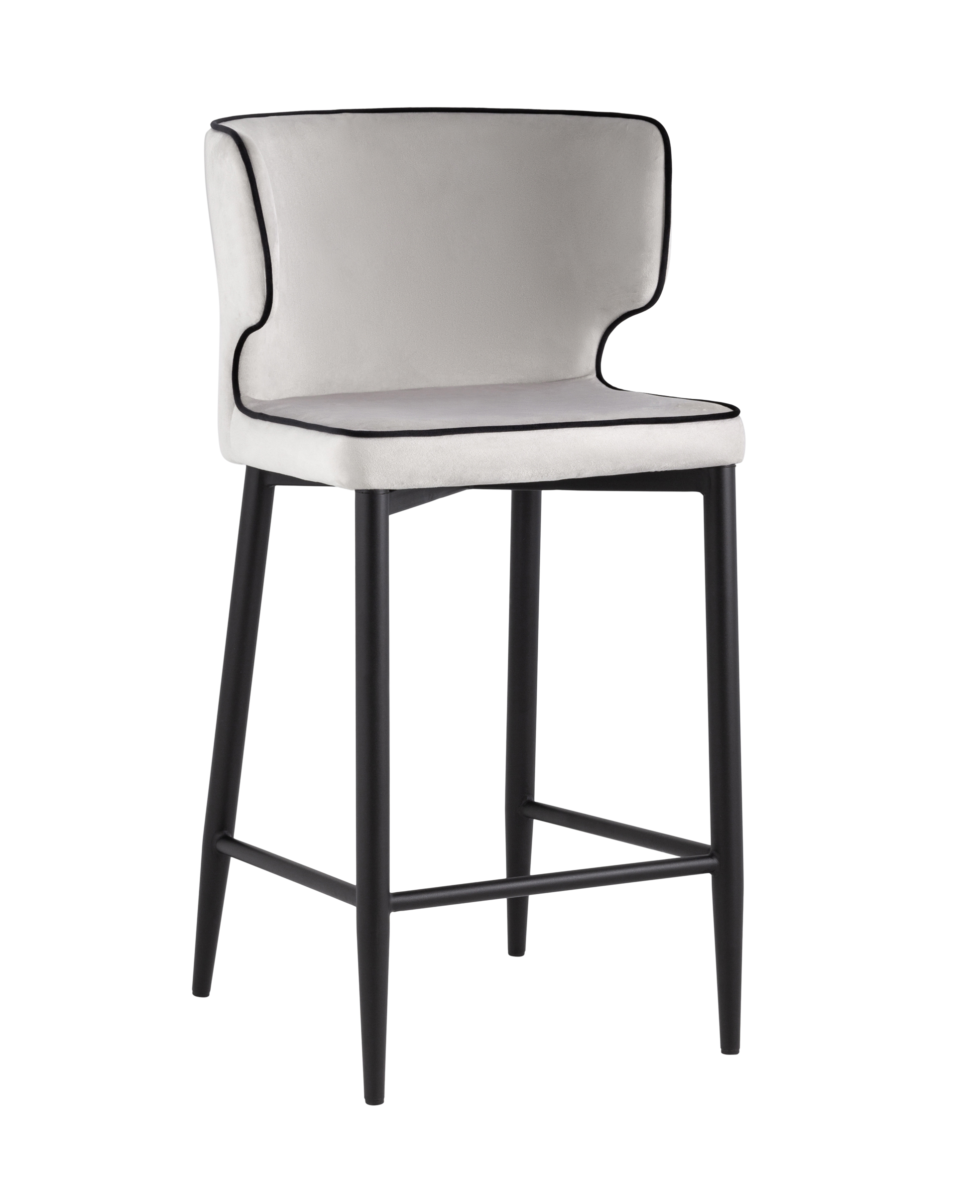 Полубарный стул Stool Group МАТЕО УТ000035019, цвет чёрный