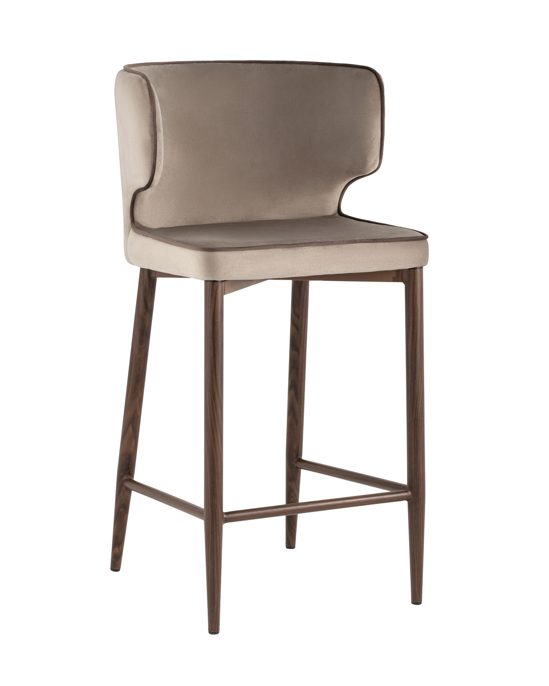 Полубарный стул Stool Group МАТЕО УТ000035021, цвет коричневый