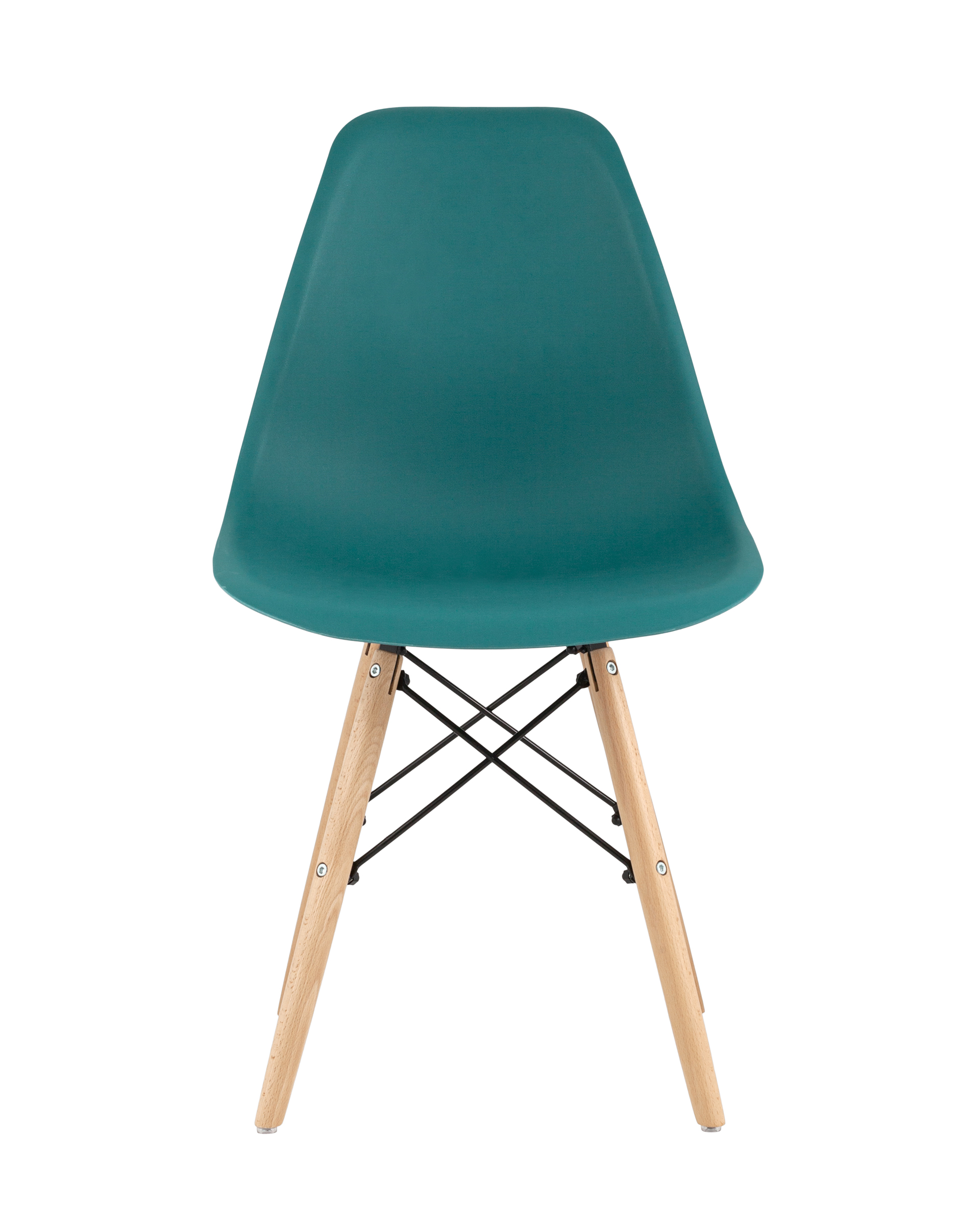 Комплект стульев (4шт) Stool Group DSW УТ000035182, цвет голубой;коричневый - фото 4