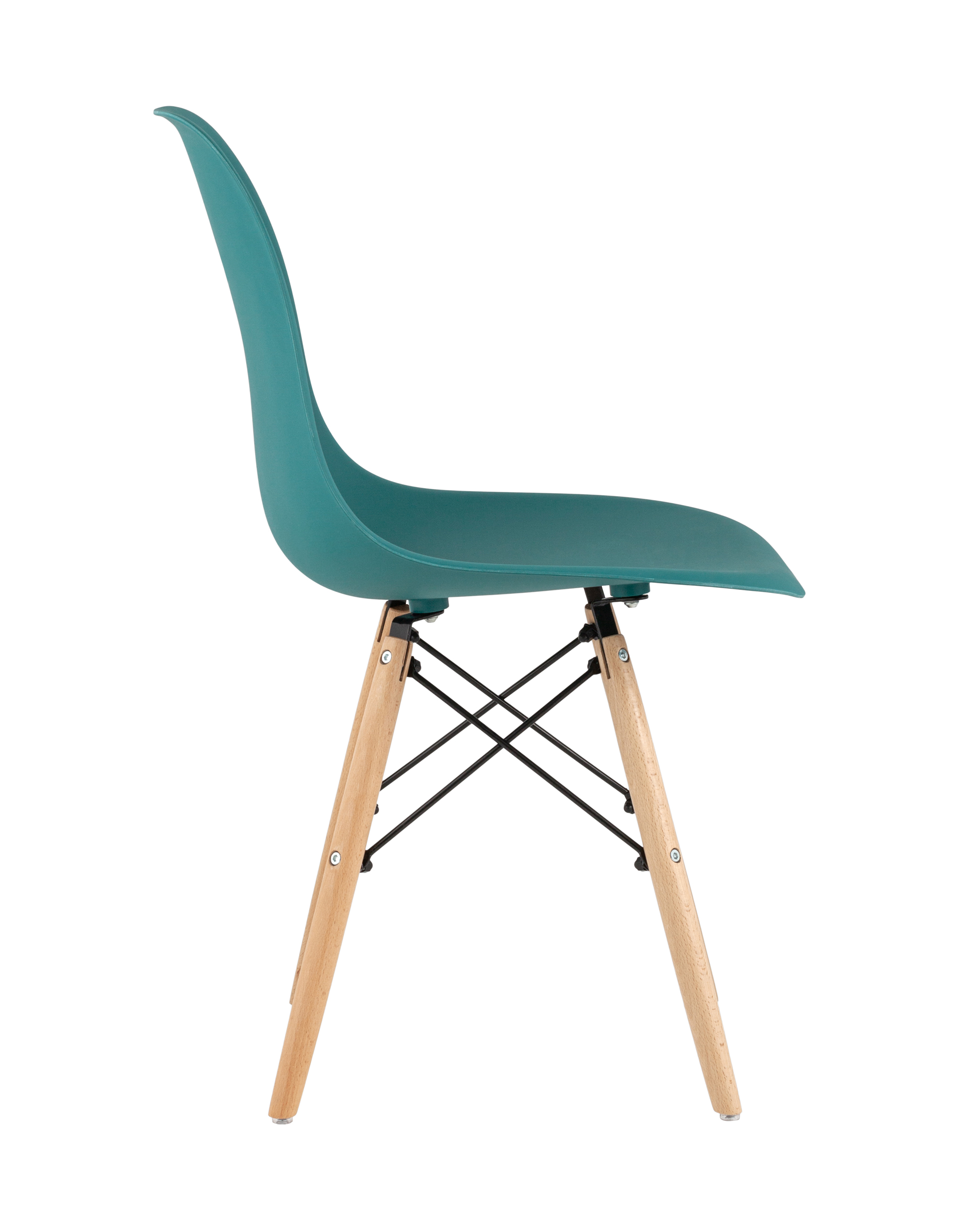 Комплект стульев (4шт) Stool Group DSW УТ000035182, цвет голубой;коричневый - фото 5