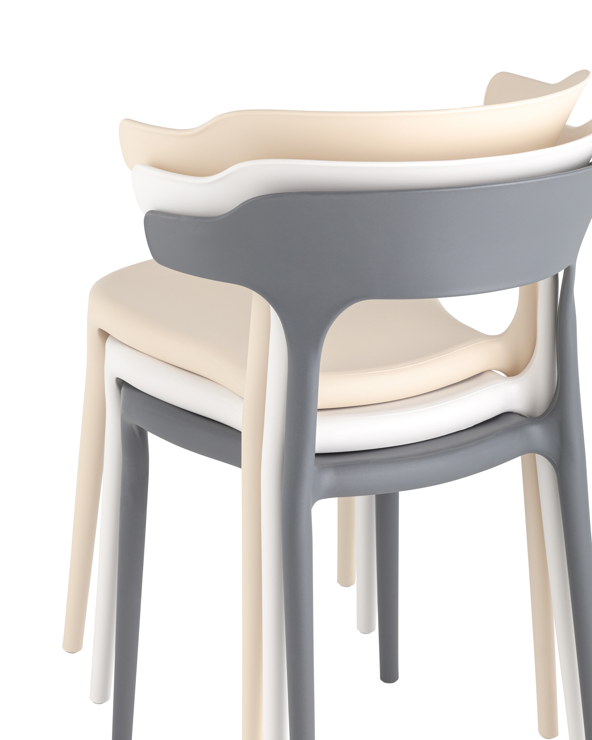 Садовый стул Stool Group HANSEN УТ000037032, цвет серый - фото 8