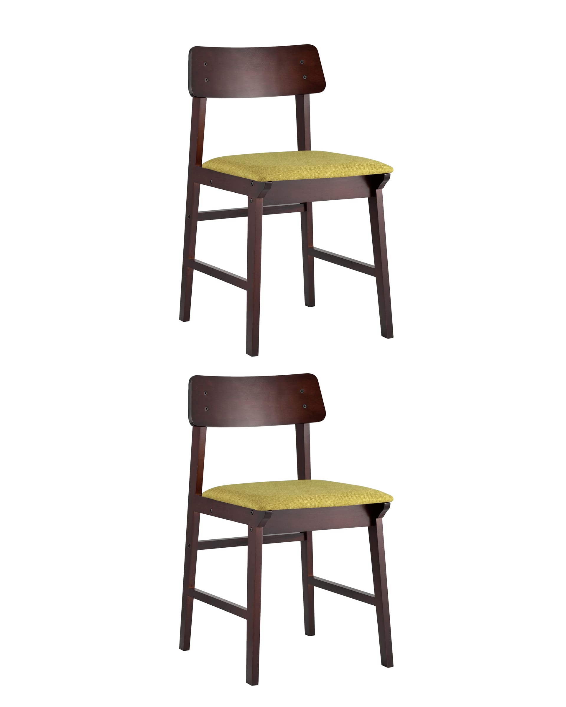 Комплект стульев (2шт) Stool Group ODEN NEW УТ000005369, цвет коричневый