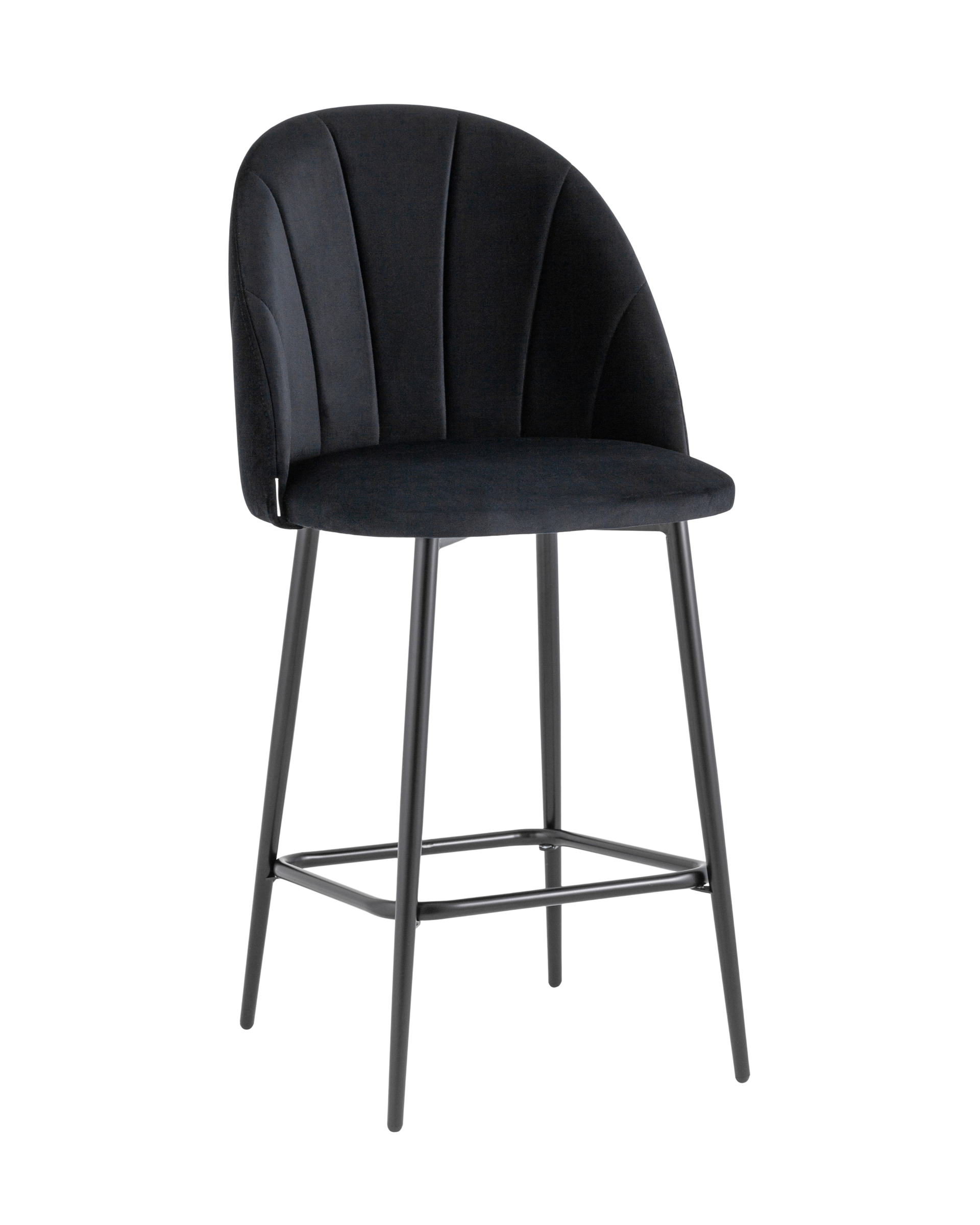 Полубарный стул Stool Group ЛОГАН УТ000035466, цвет чёрный