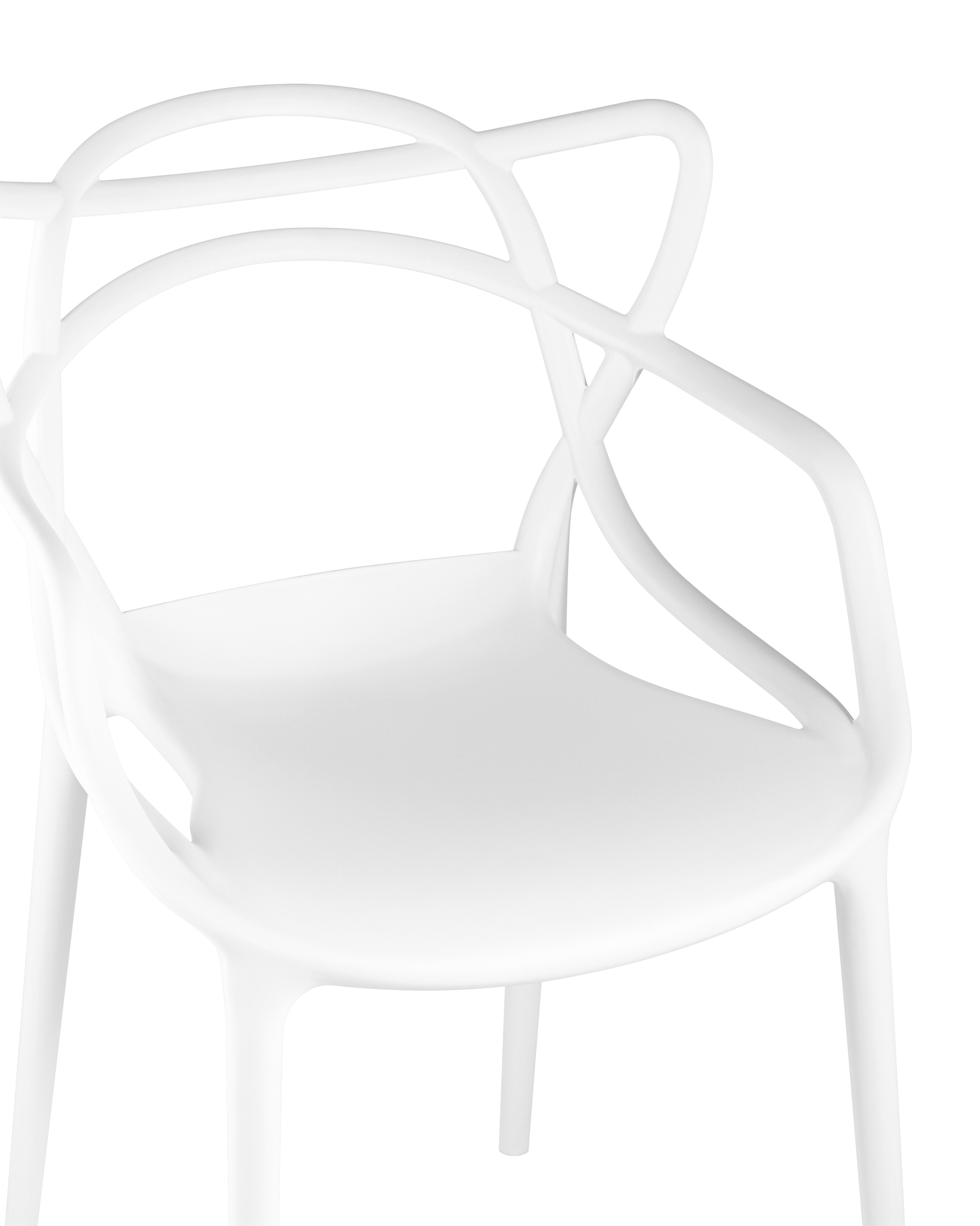 Садовый стул Stool Group MASTERS УТ000036074, цвет белый - фото 2