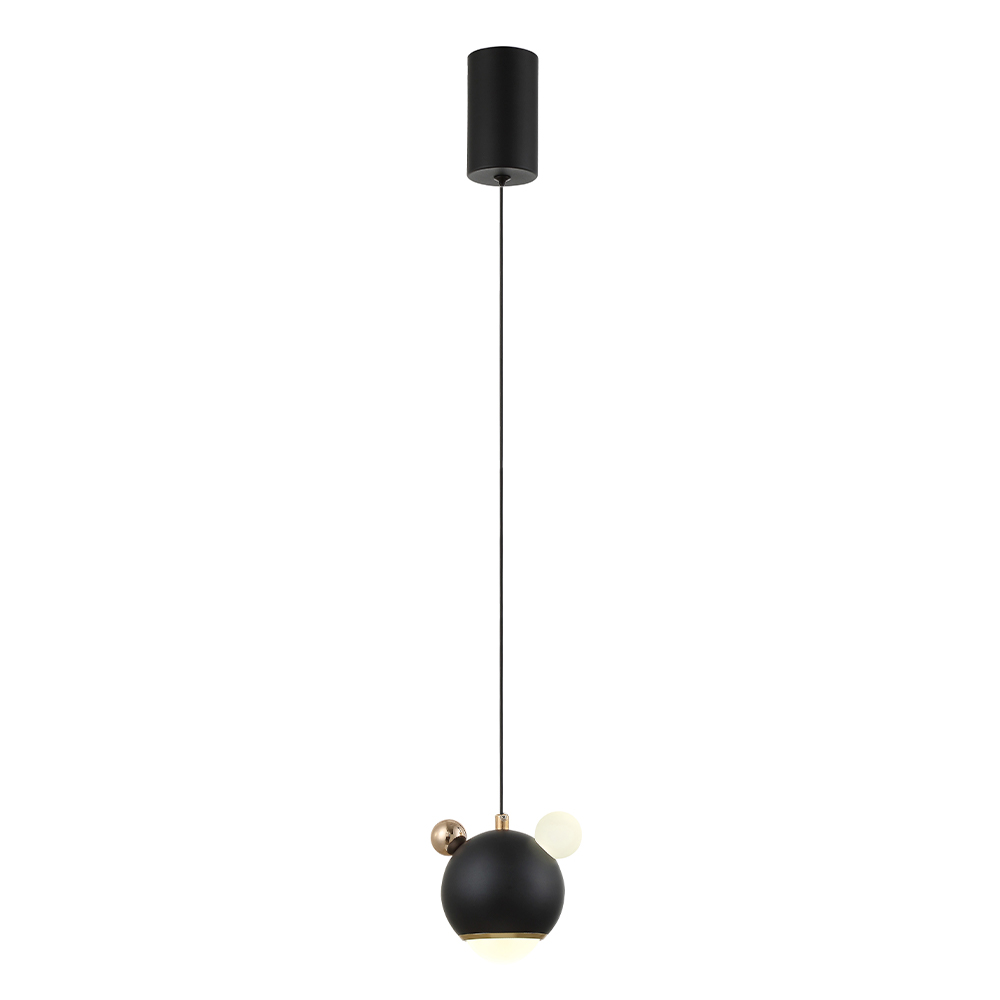 Подвесной светильник Crystal Lux AMIGO SP LED BLACK - фото 2