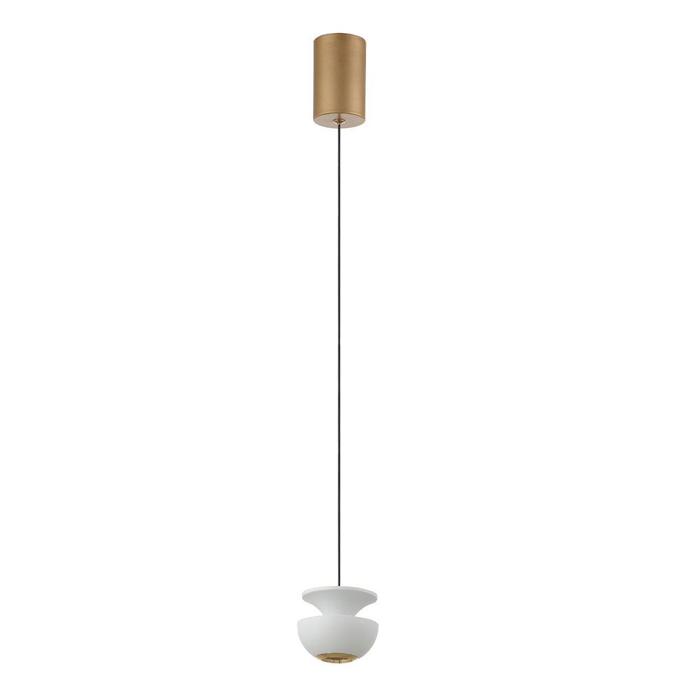 Точечный подвесной светильник Crystal Lux ASTRA SP LED WHITE, цвет белый - фото 1