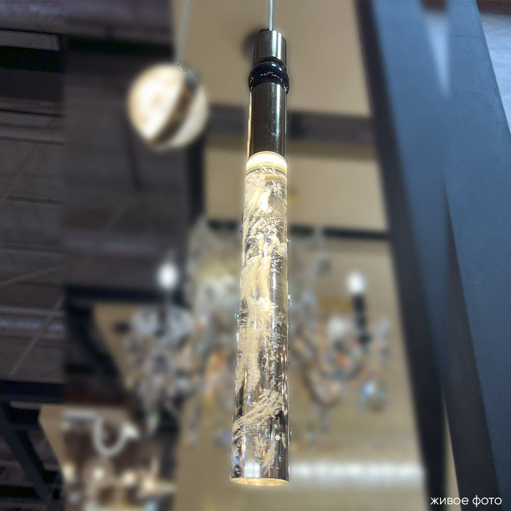 Подвесной светильник Crystal Lux CIELO SP5W LED GOLD, цвет прозрачный - фото 5