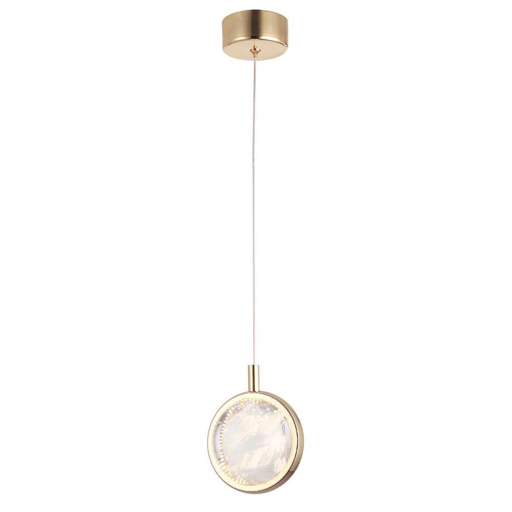 Подвесной светильник Crystal Lux CIELO SP6W LED GOLD, цвет прозрачный - фото 4