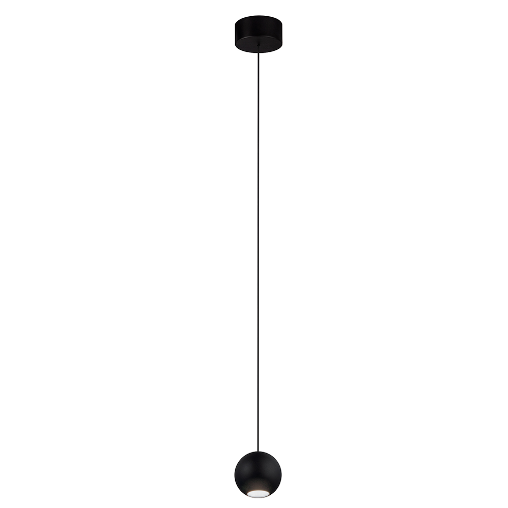 Точечный подвесной светильник Crystal Lux CLT 066C70D BL, цвет чёрный - фото 2