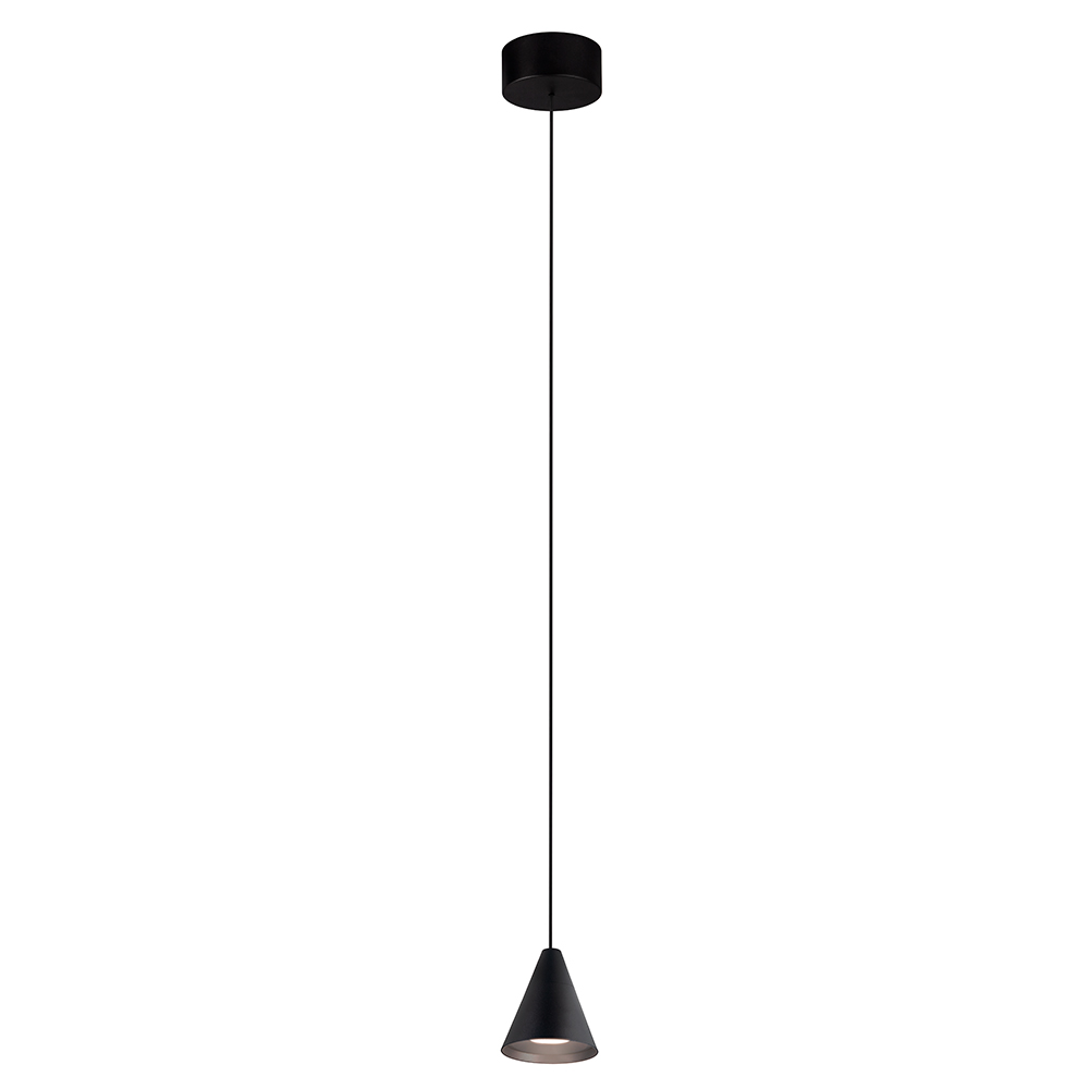 Точечный подвесной светильник Crystal Lux CLT 066C70P BL, цвет чёрный - фото 2