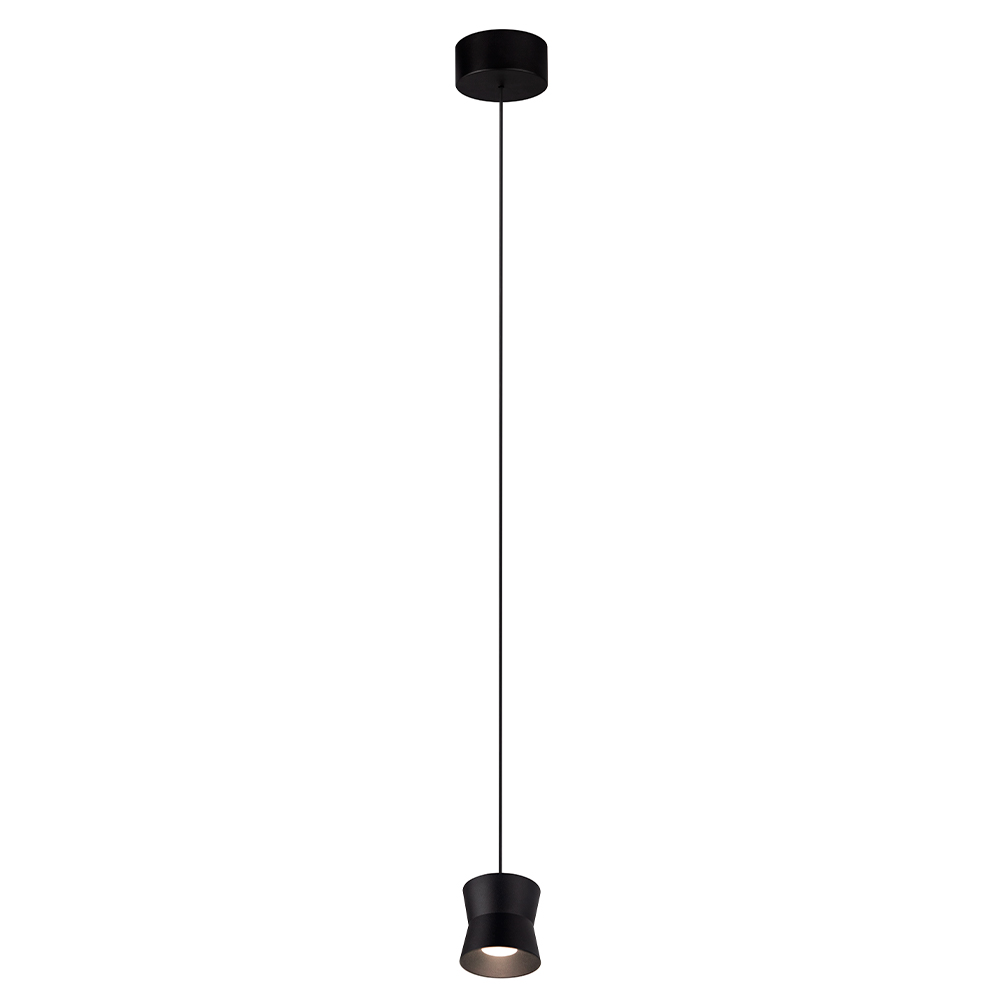Точечный подвесной светильник Crystal Lux CLT 066C80 BL, цвет чёрный - фото 2