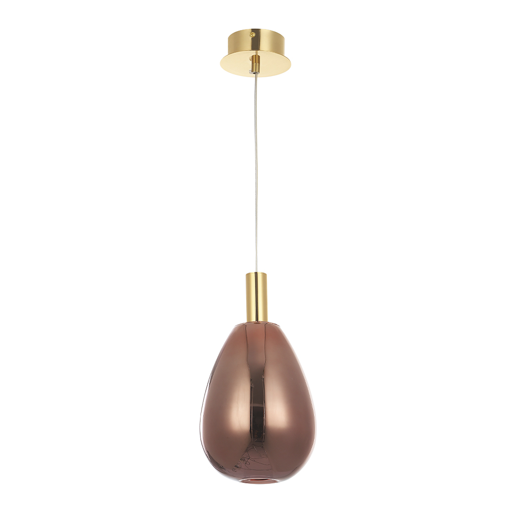 Подвесной светильник Crystal Lux GAUDI SP4W LED COPPER, цвет медный - фото 3