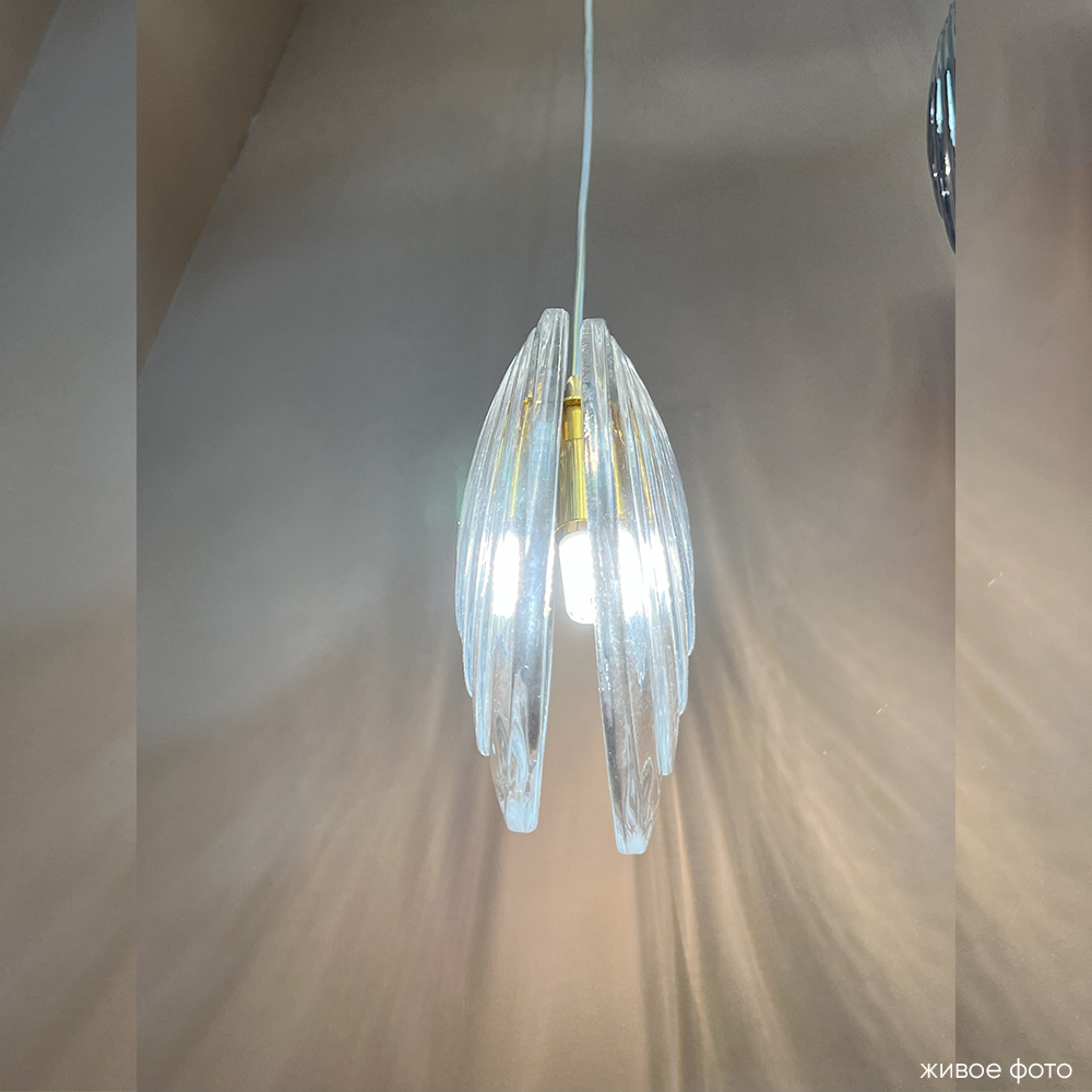 Подвесной светильник Crystal Lux MAR SP1 TRANSPARENTE, цвет прозрачный - фото 3